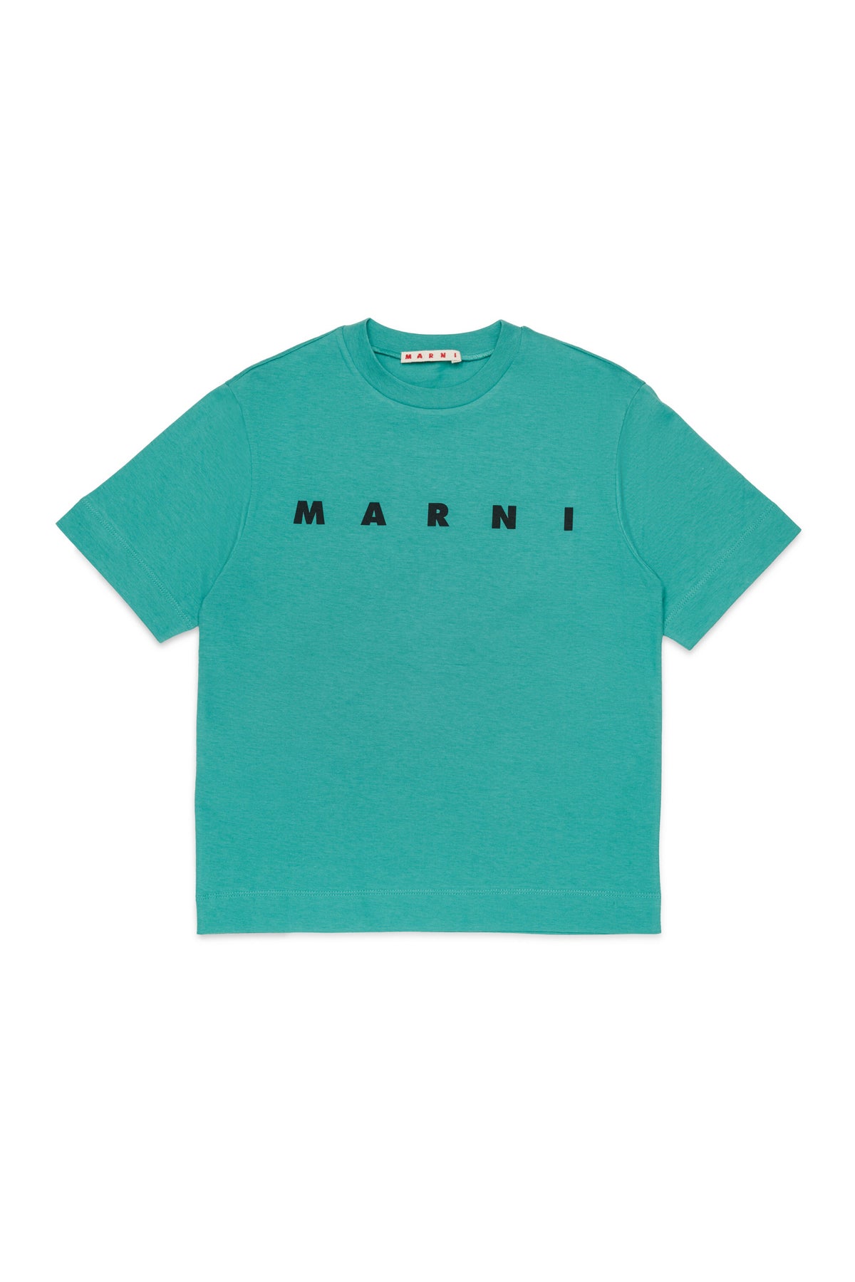 T-shirt in jersey con logo