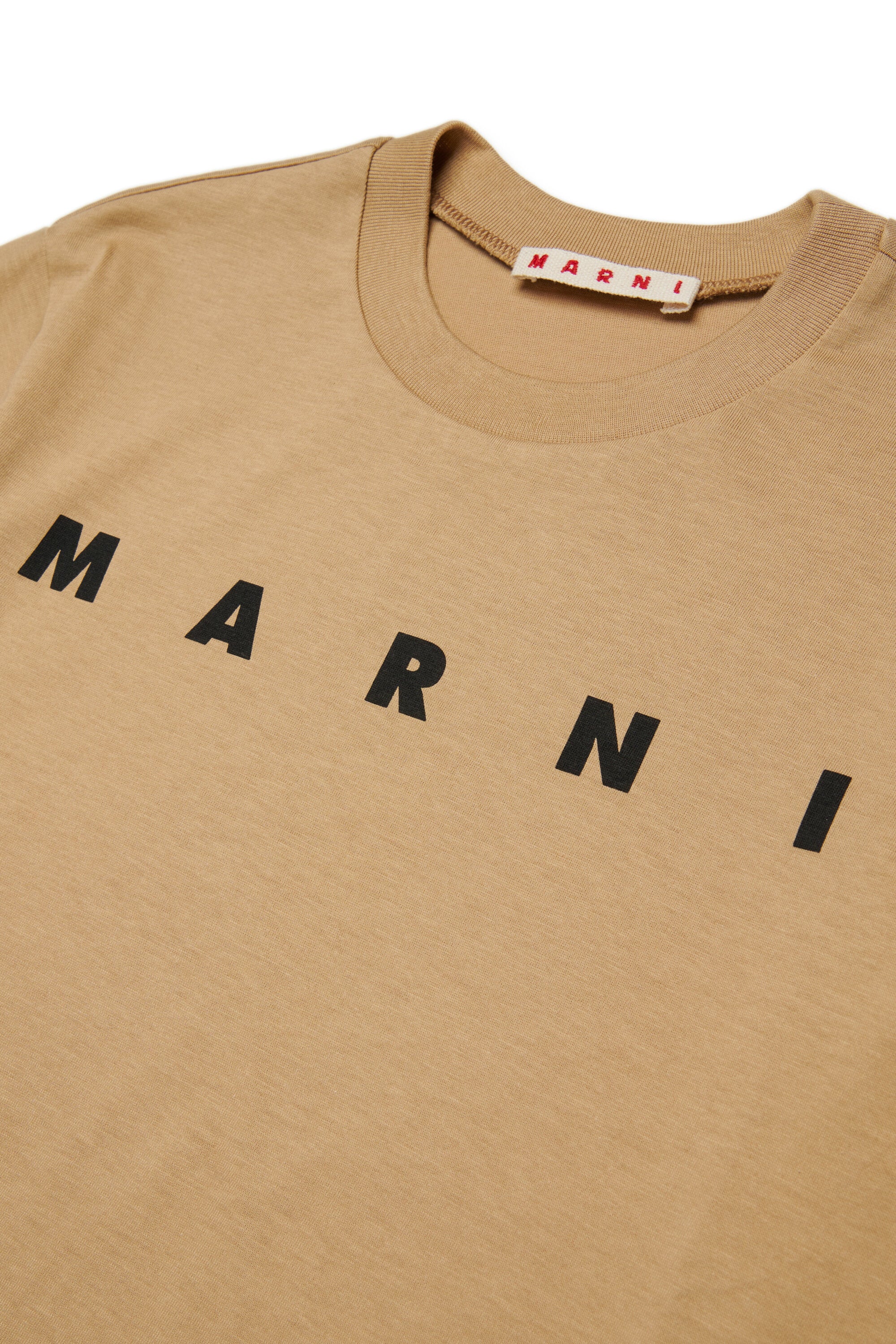 T-shirt in jersey con logo