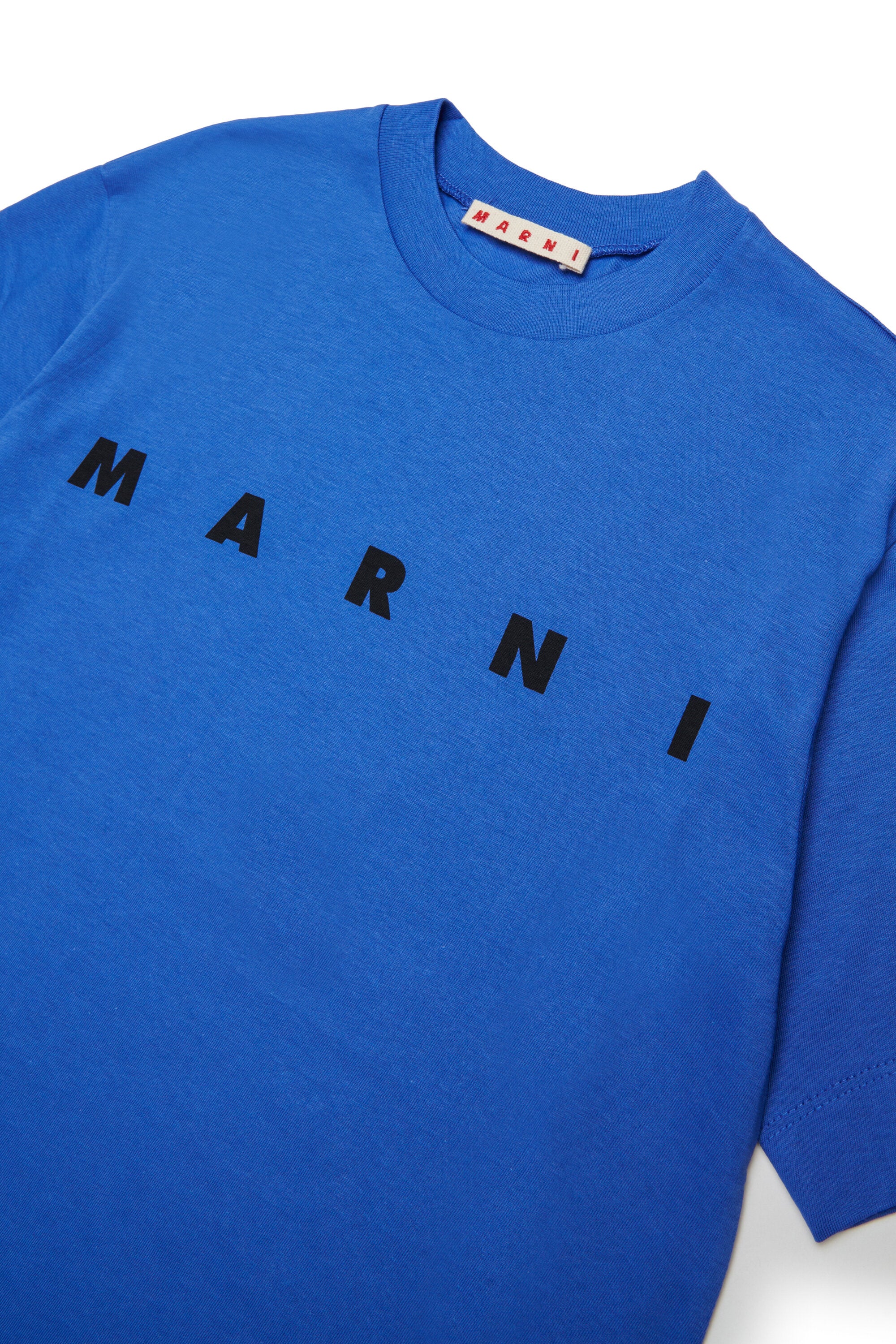 T-Shirt aus Trikot mit Logo