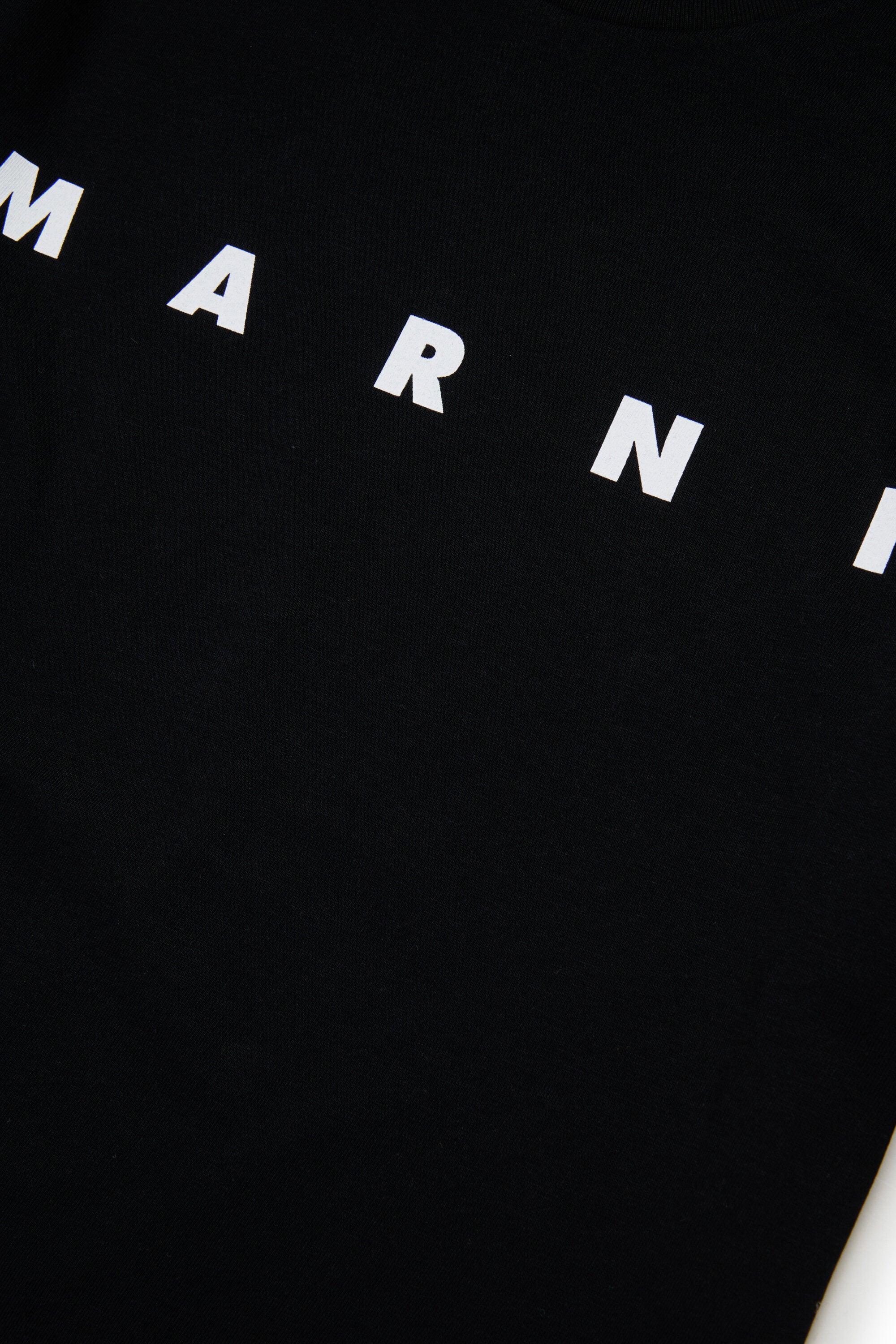 T-Shirt aus Trikot mit Logo