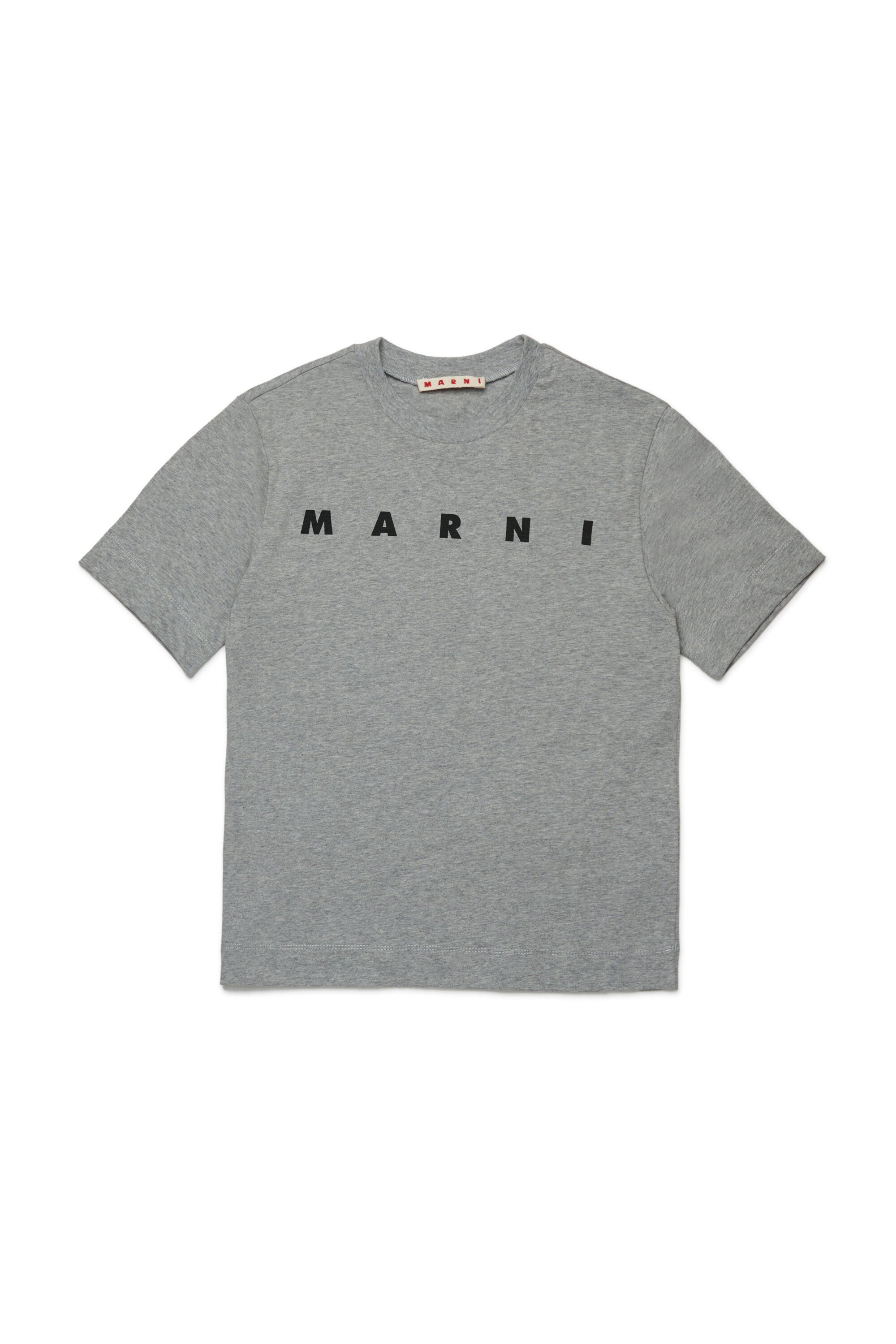 T-shirt in jersey con logo