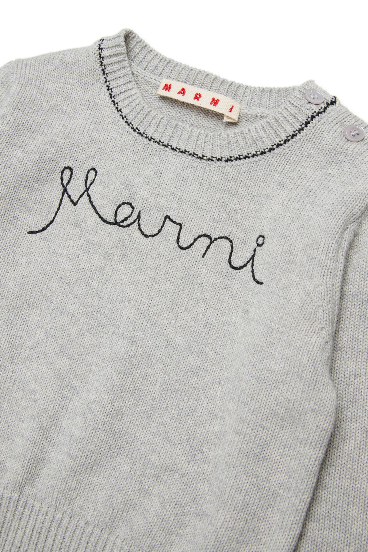 Jersey de cuello redondo con logo