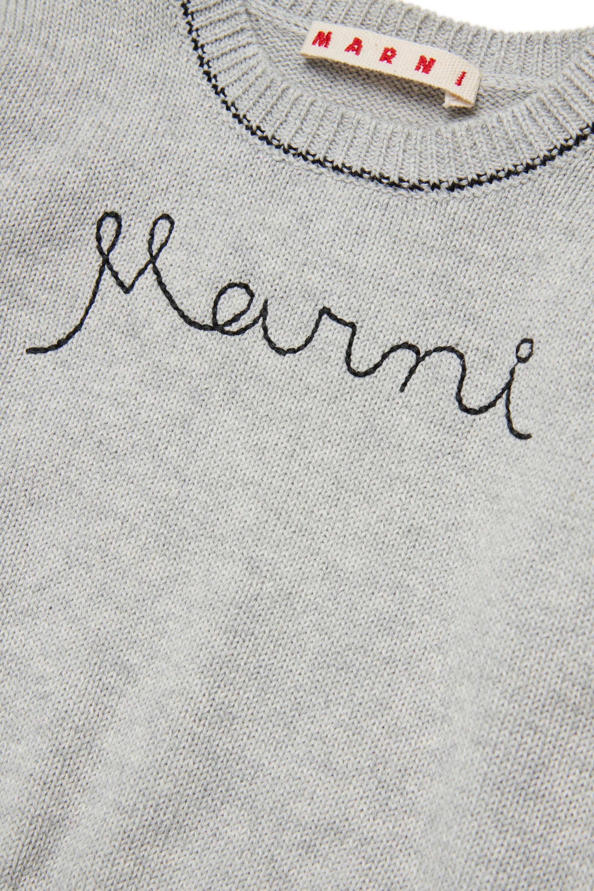 Pull à col rond avec logo