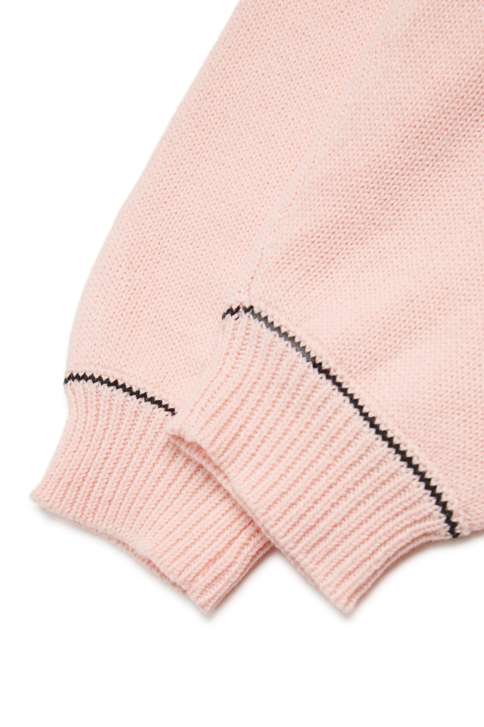 Strickhose mit Logo