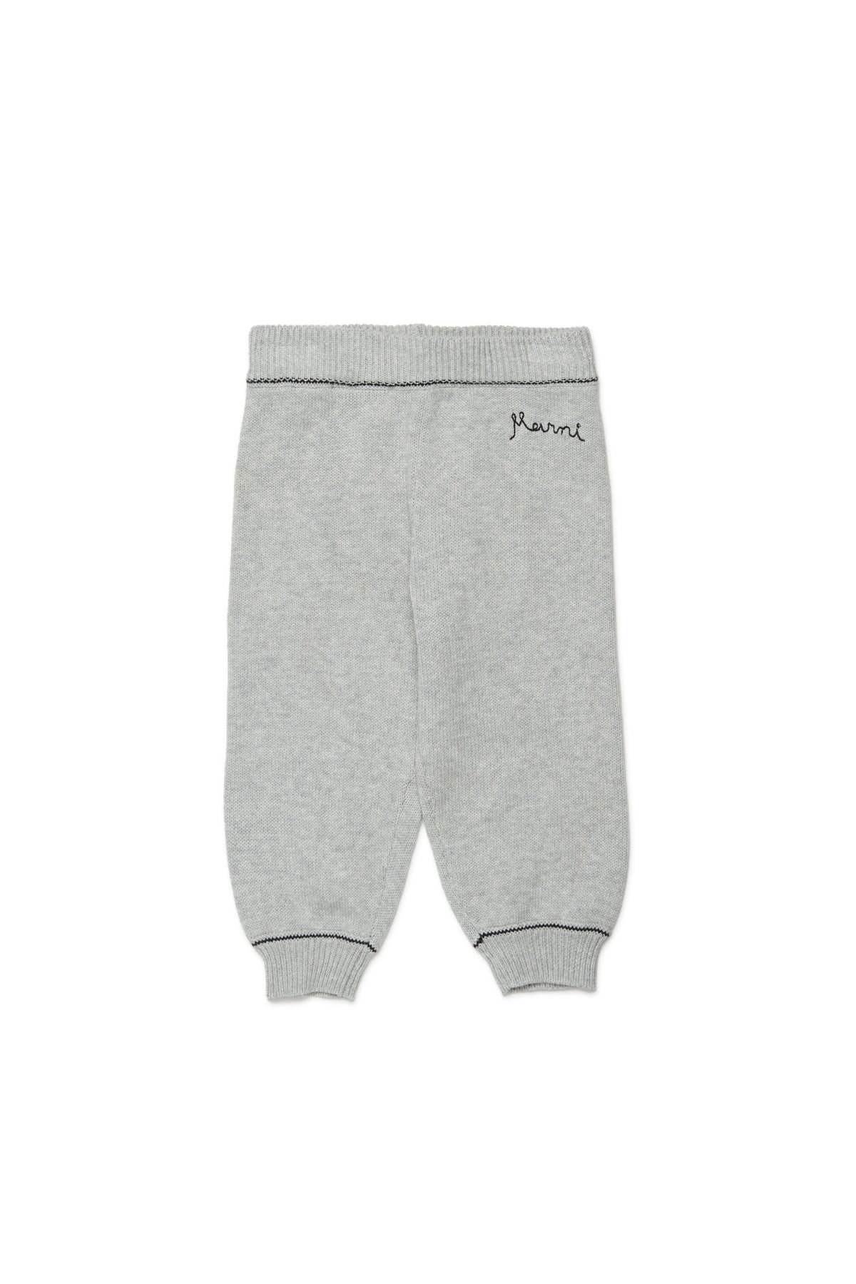 Pantalon en maille avec logo