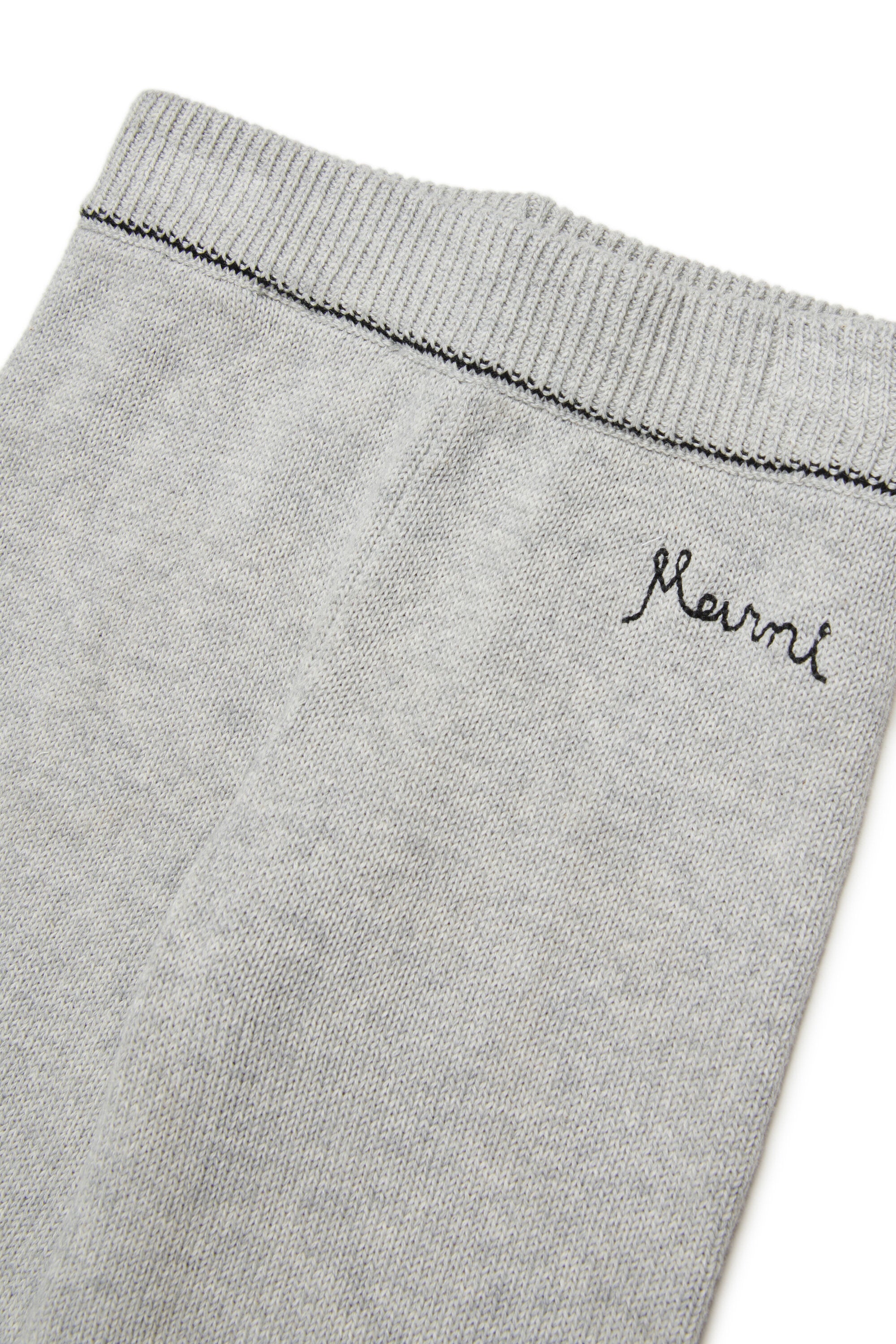 Strickhose mit Logo