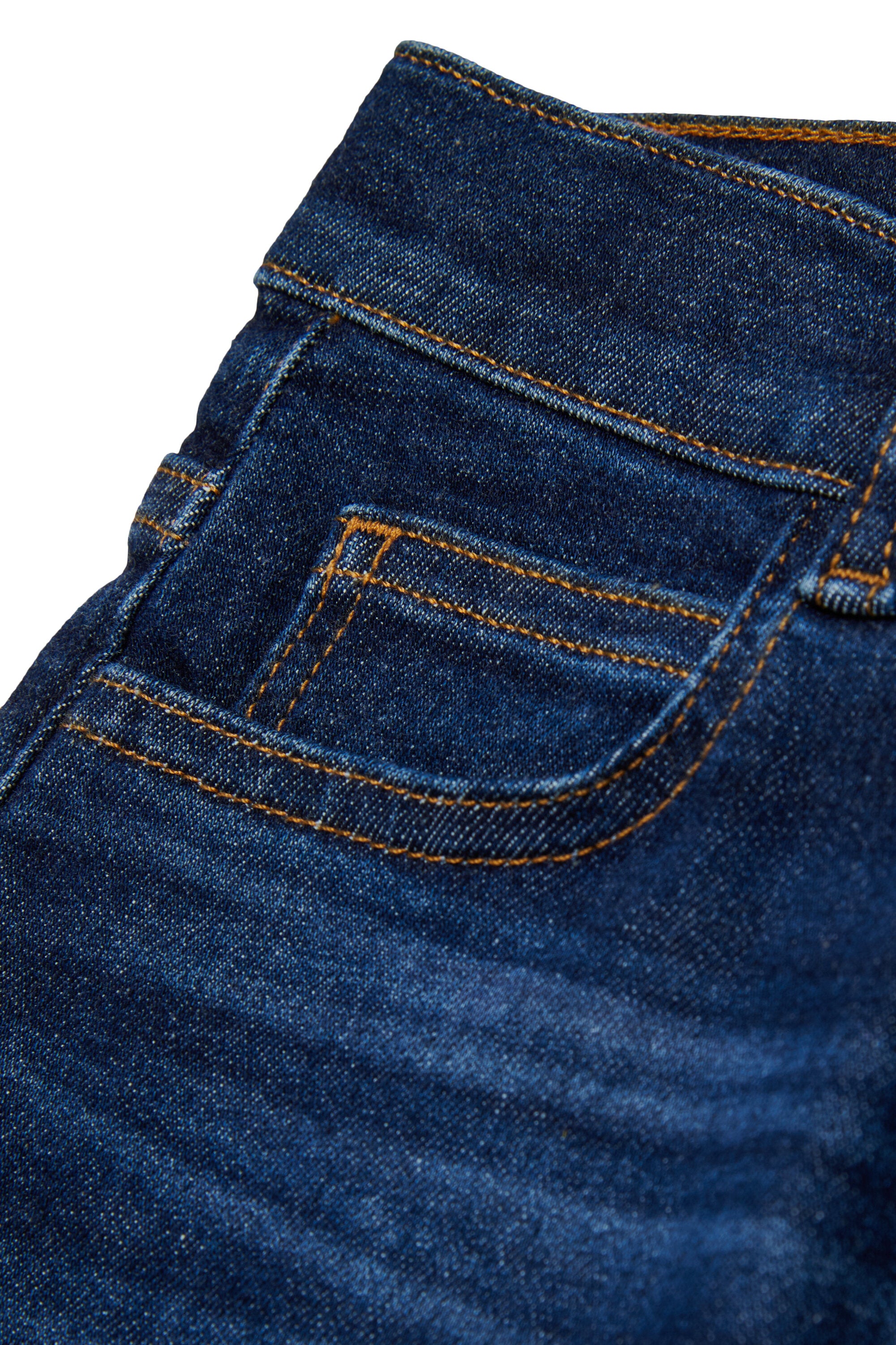 Regular-Jeans in Mittelblau