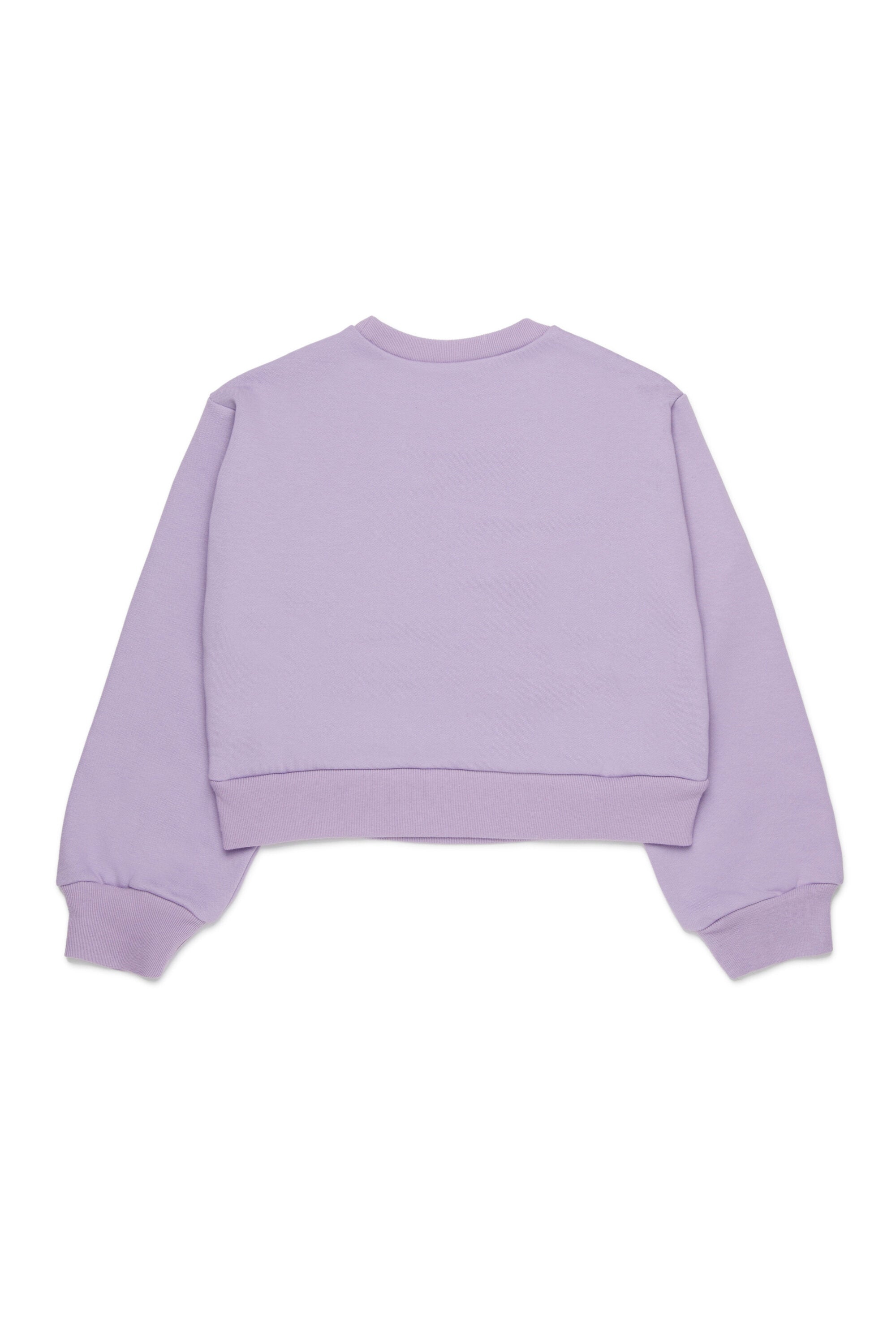 Sweatshirt mit Rundhalsausschnitt und gesticktem Marni Patch-Logo