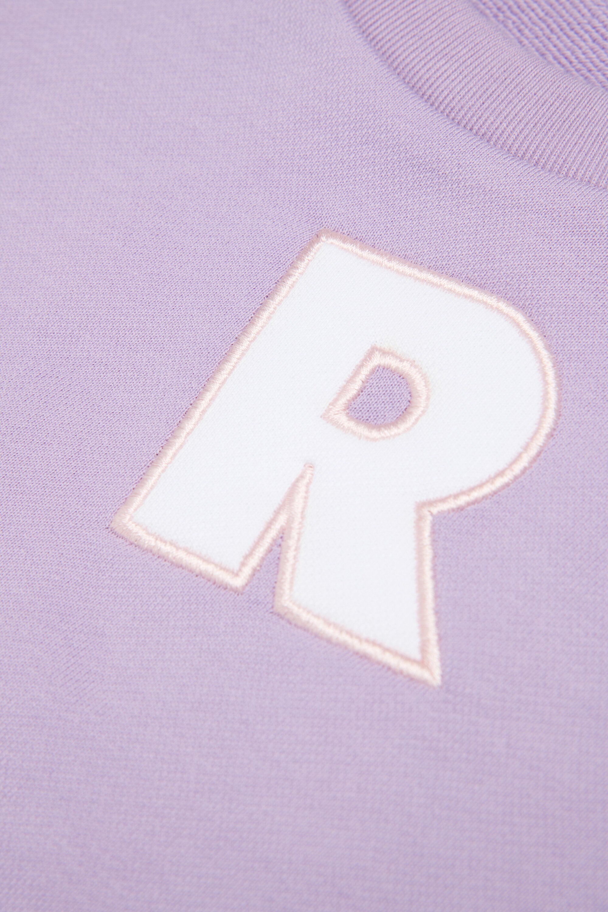 Sweatshirt mit Rundhalsausschnitt und gesticktem Marni Patch-Logo