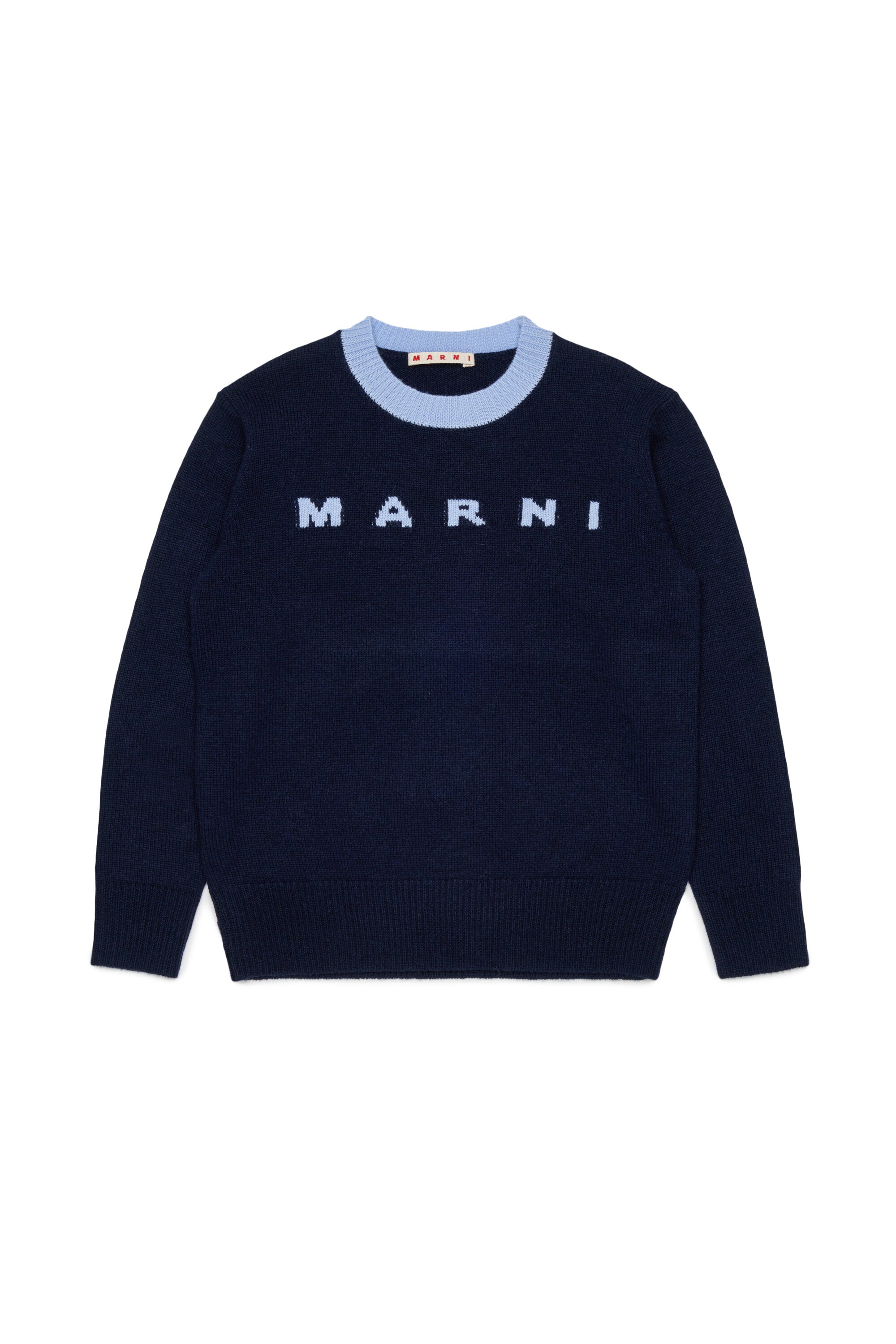 Sweat-shirt col rond avec logo