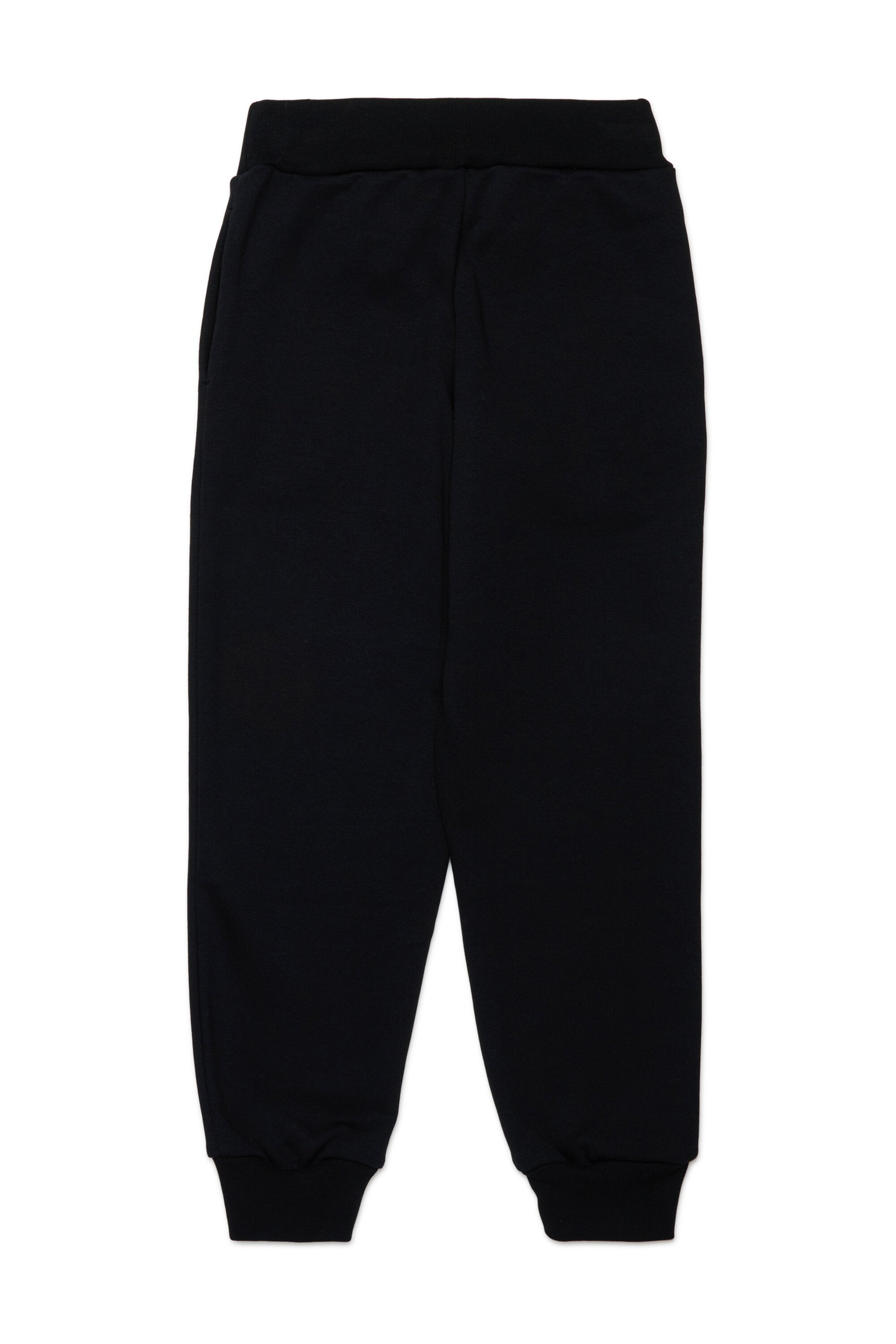 Pantaloni jogger in felpa con logo
