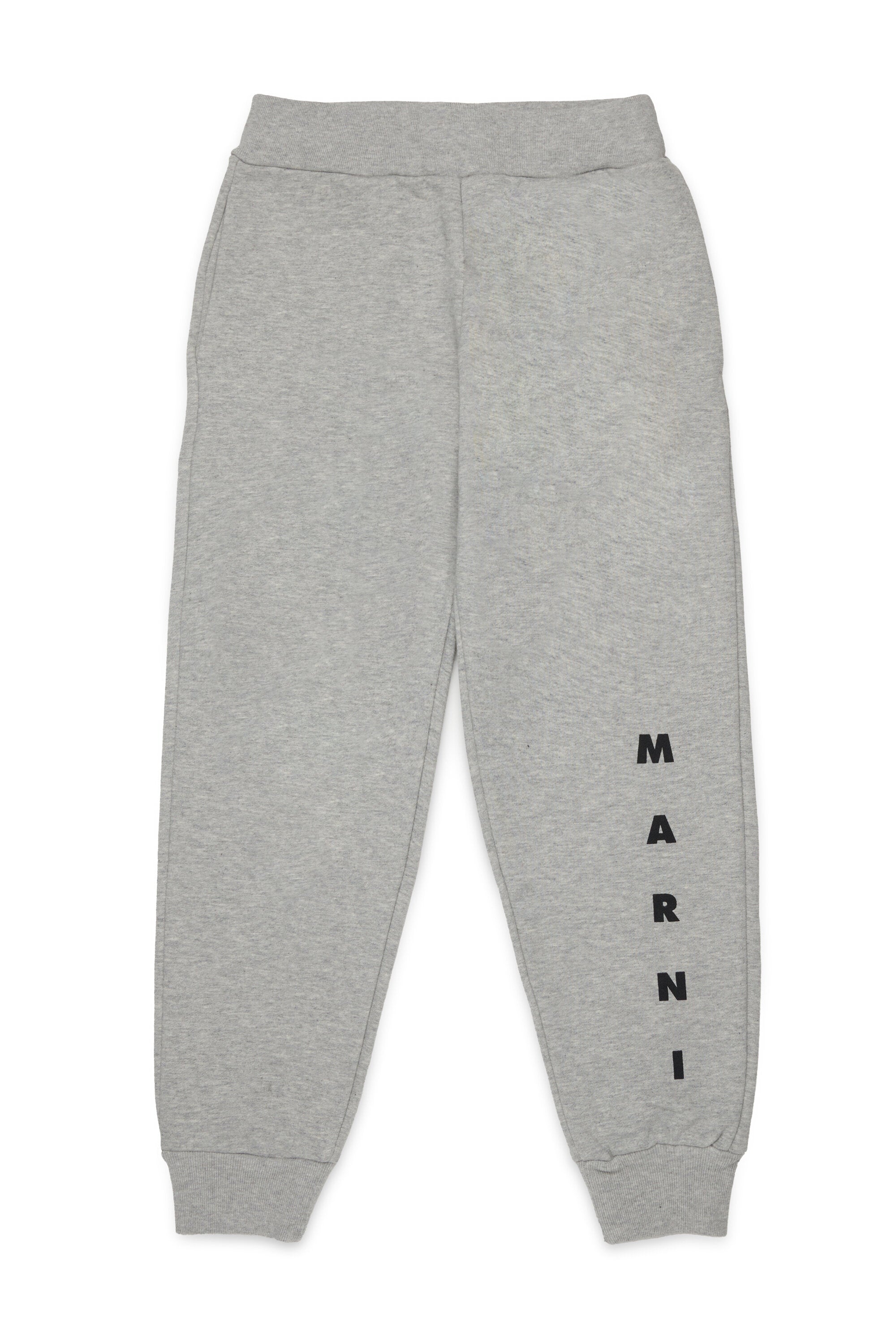 Pantaloni jogger in felpa con logo