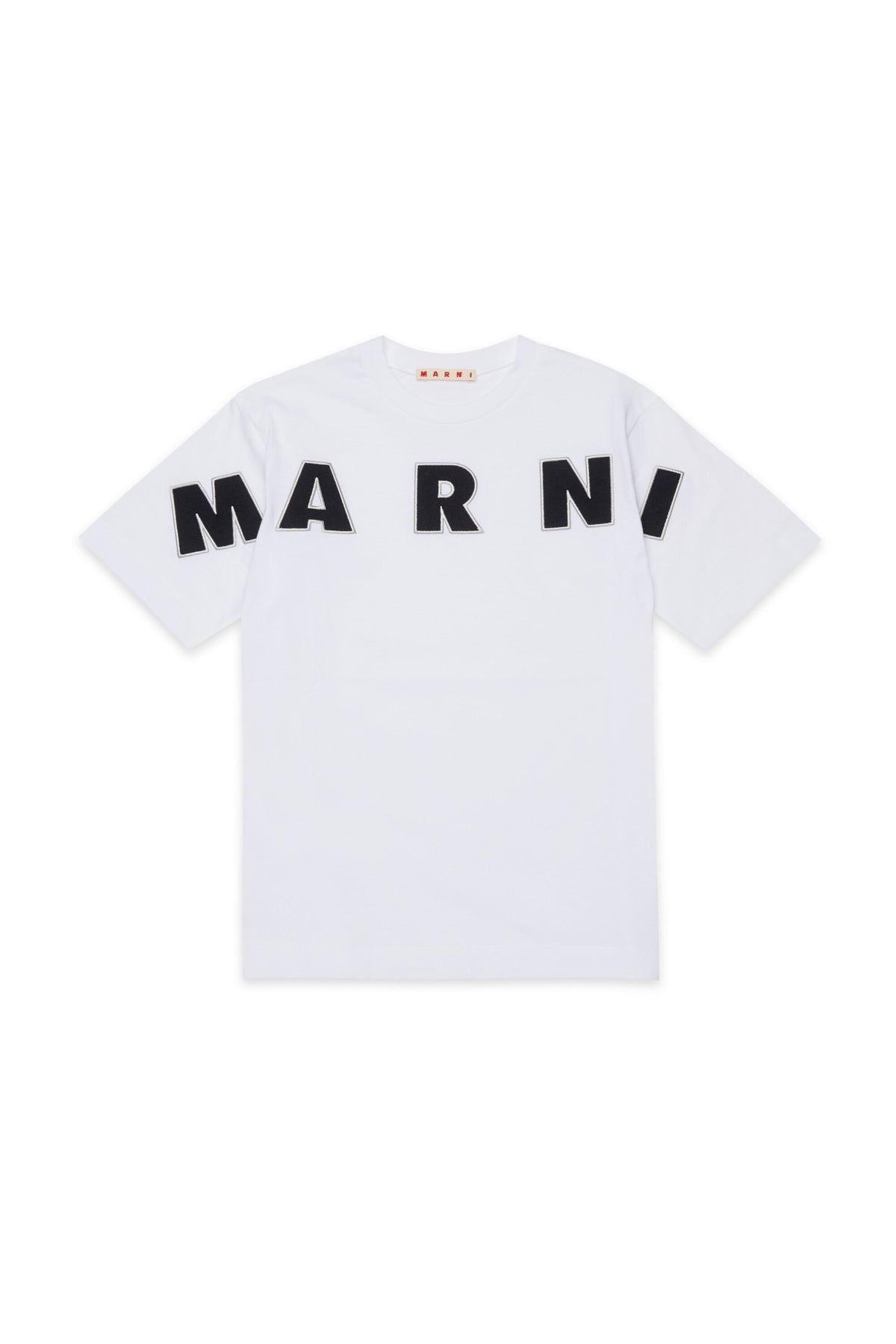 T-shirt with embroidered logo