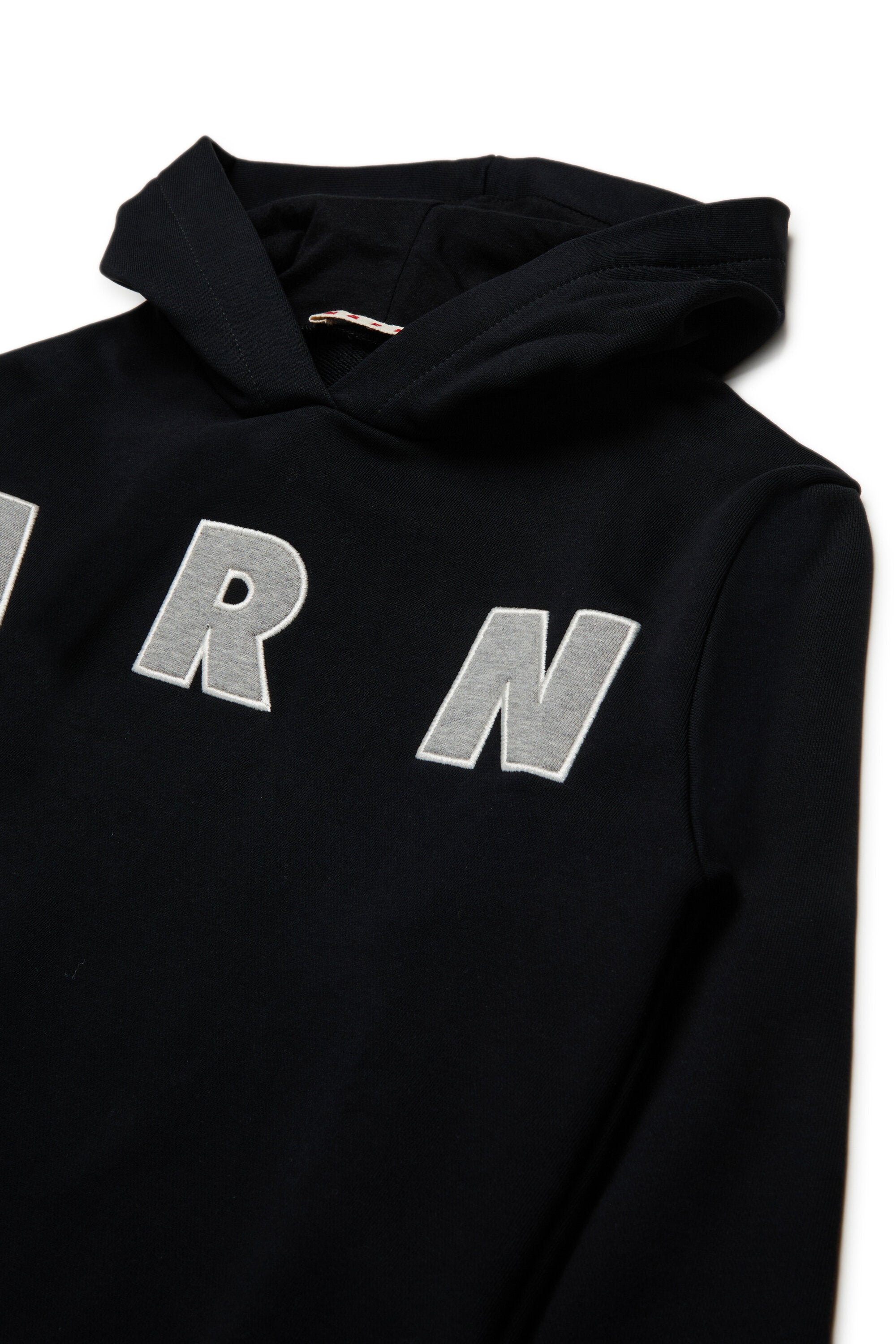 Sweat-shirt à capuche avec logo Marni Patch brodé