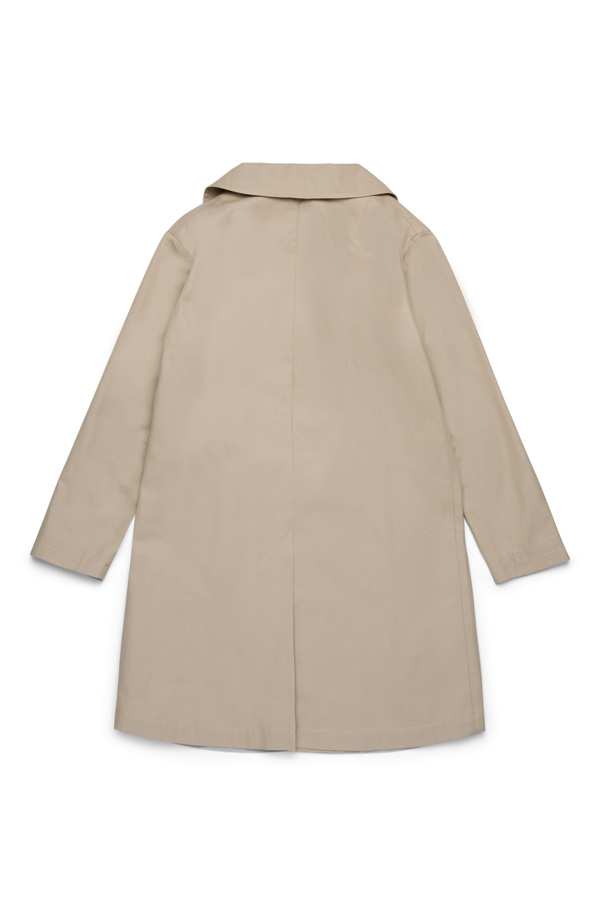 Giacca trench con logo Rhinestones