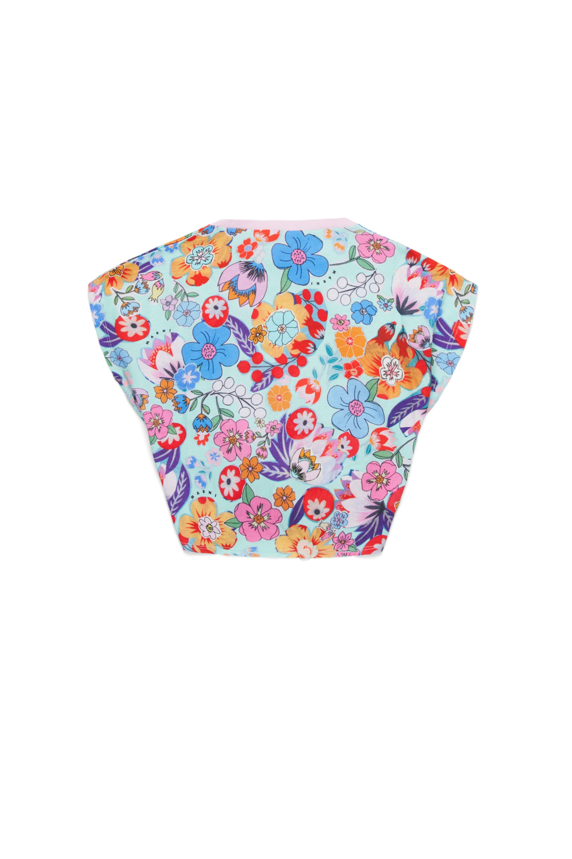 T-shirt allover Holiday con nodo