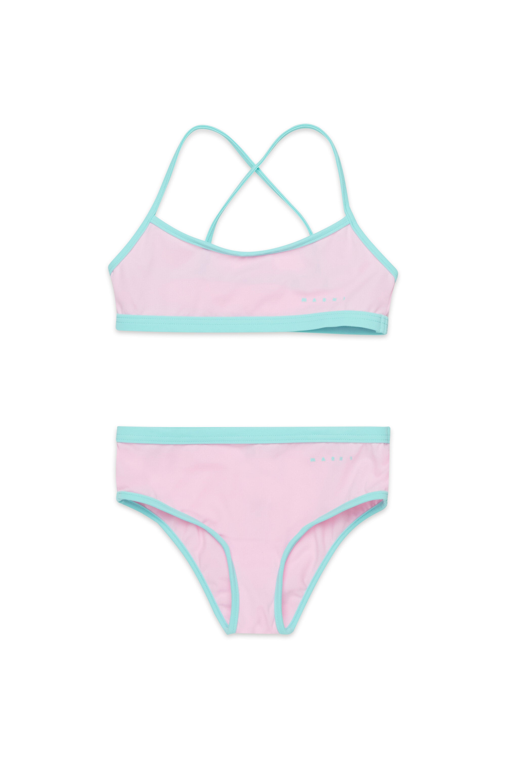 Costume bikini con spalline incrociate