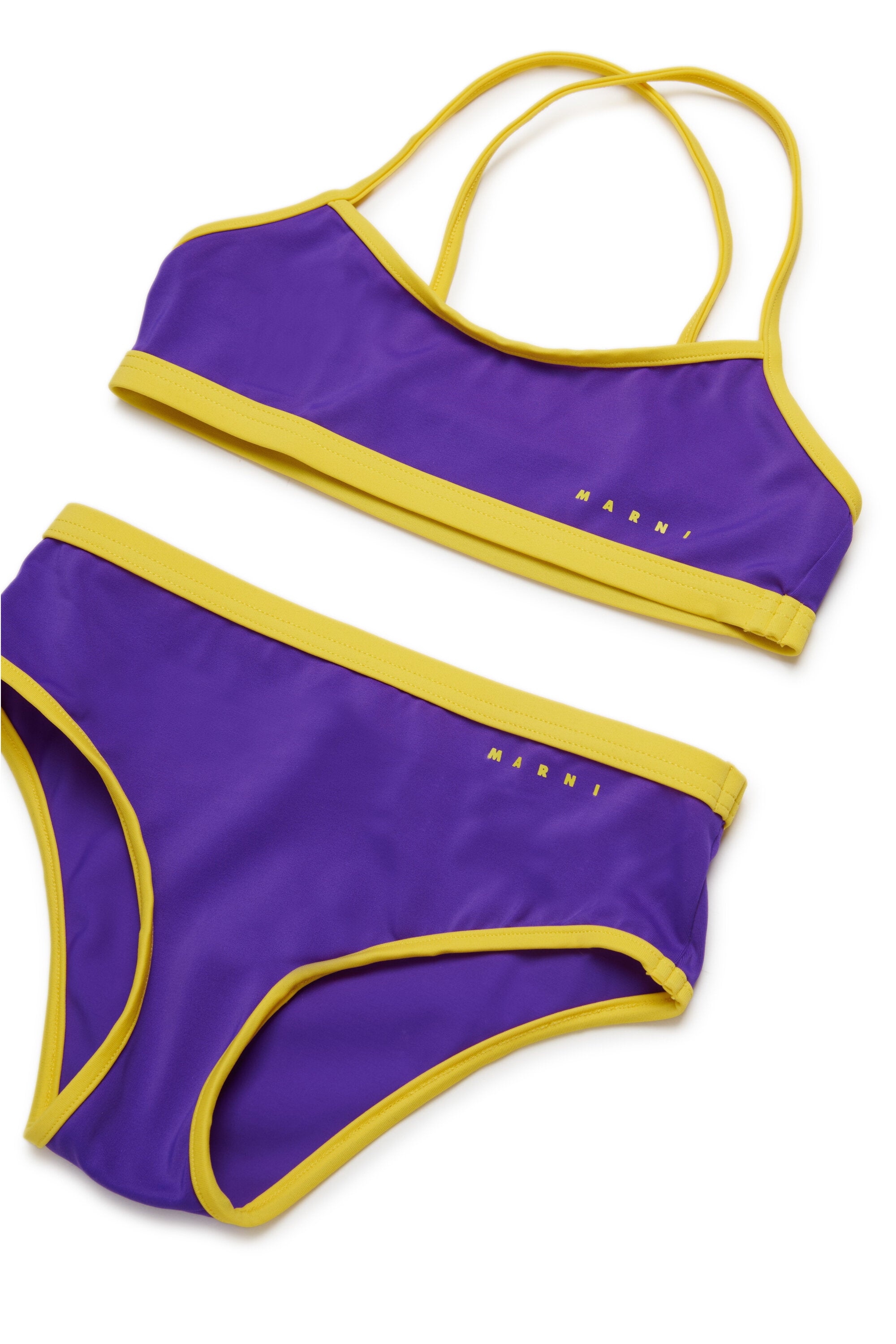 Costume bikini con spalline incrociate