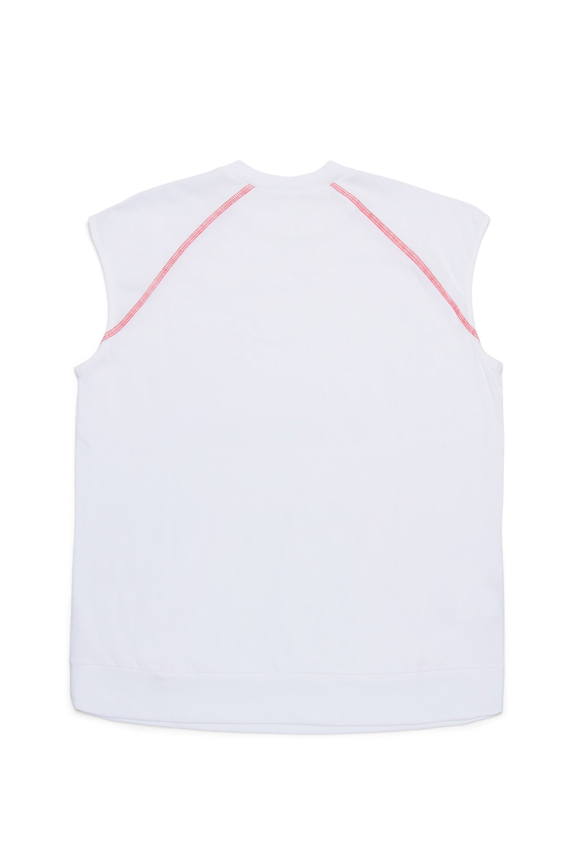 Copricostume smanicato con tasca