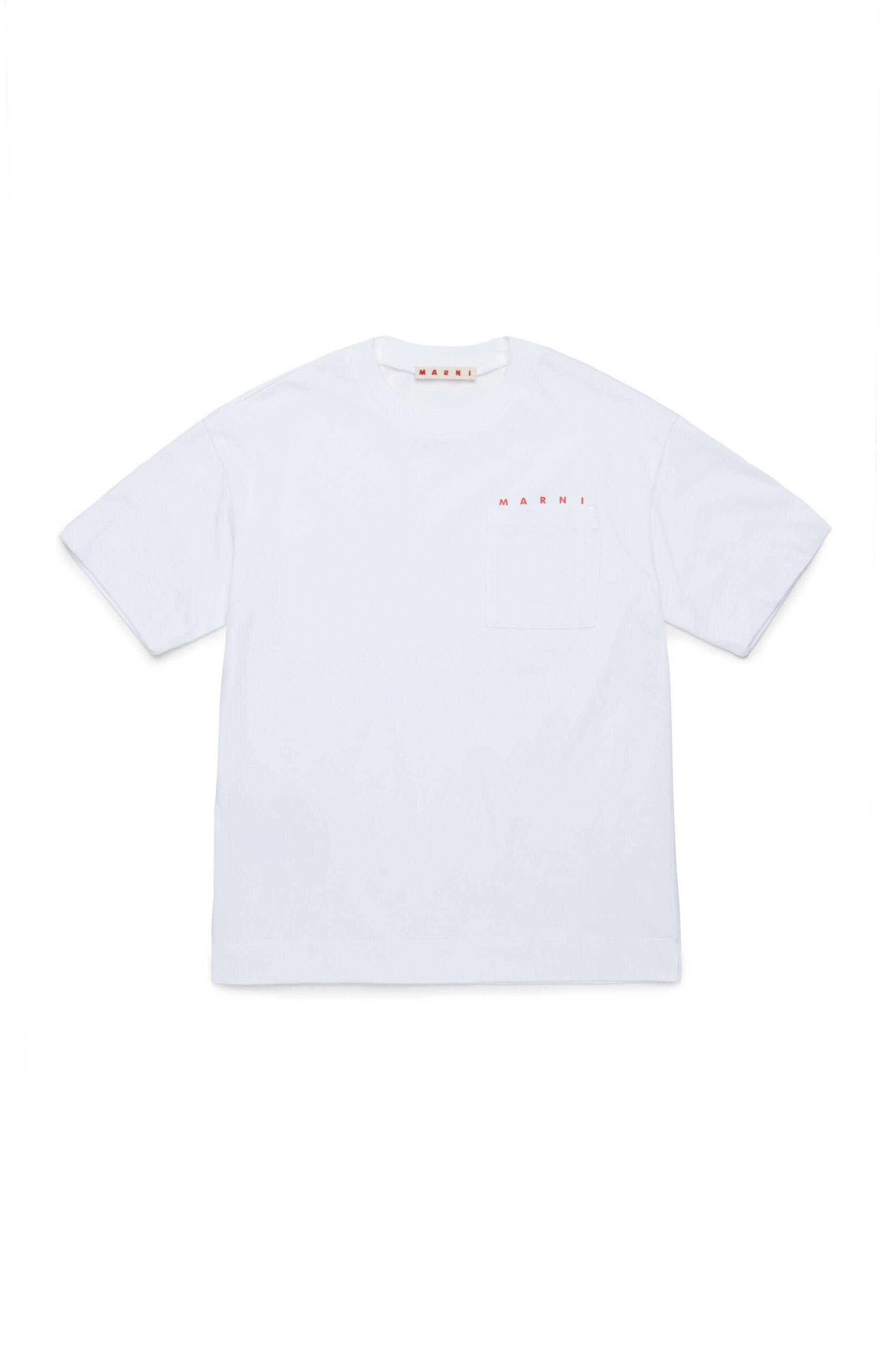 Jersey-T-Shirt mit Brusttasche
