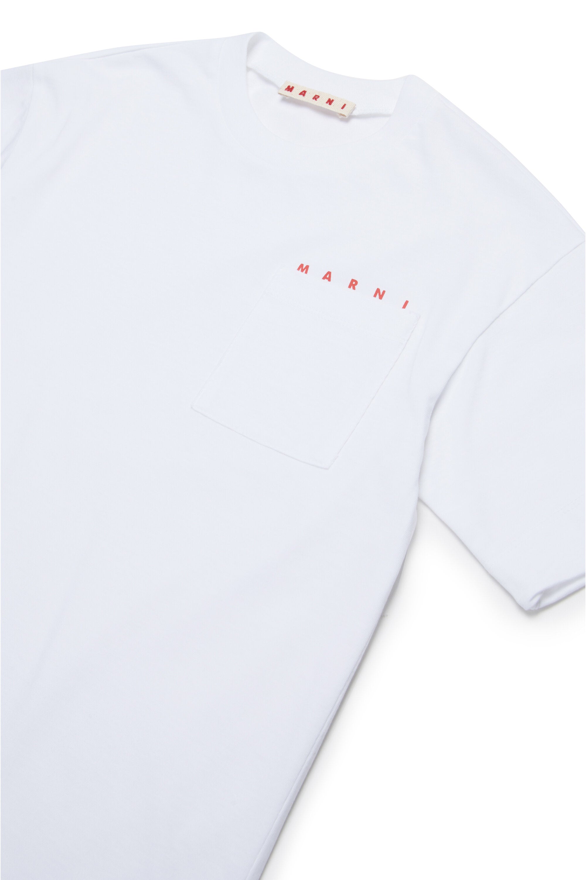 Jersey-T-Shirt mit Brusttasche