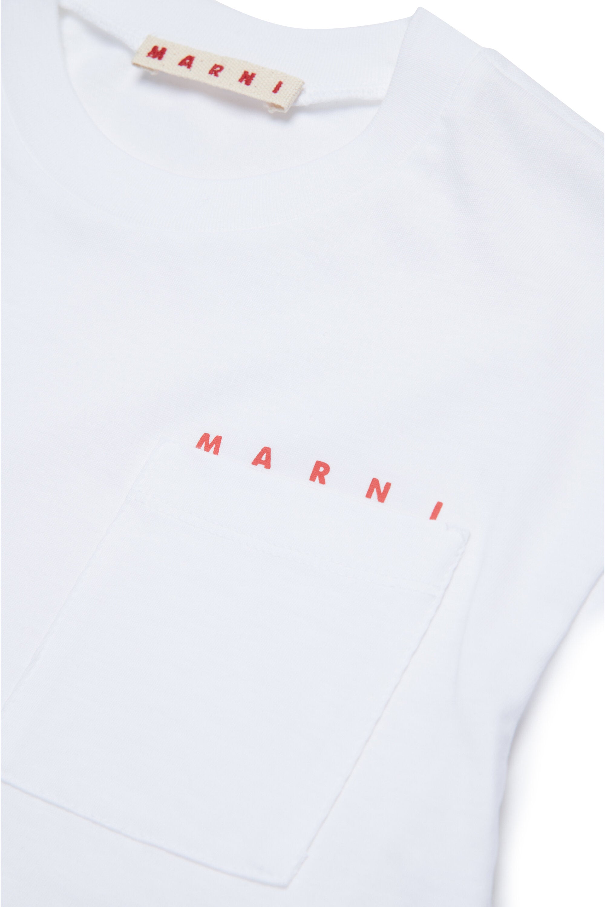 Jersey-T-Shirt mit Brusttasche