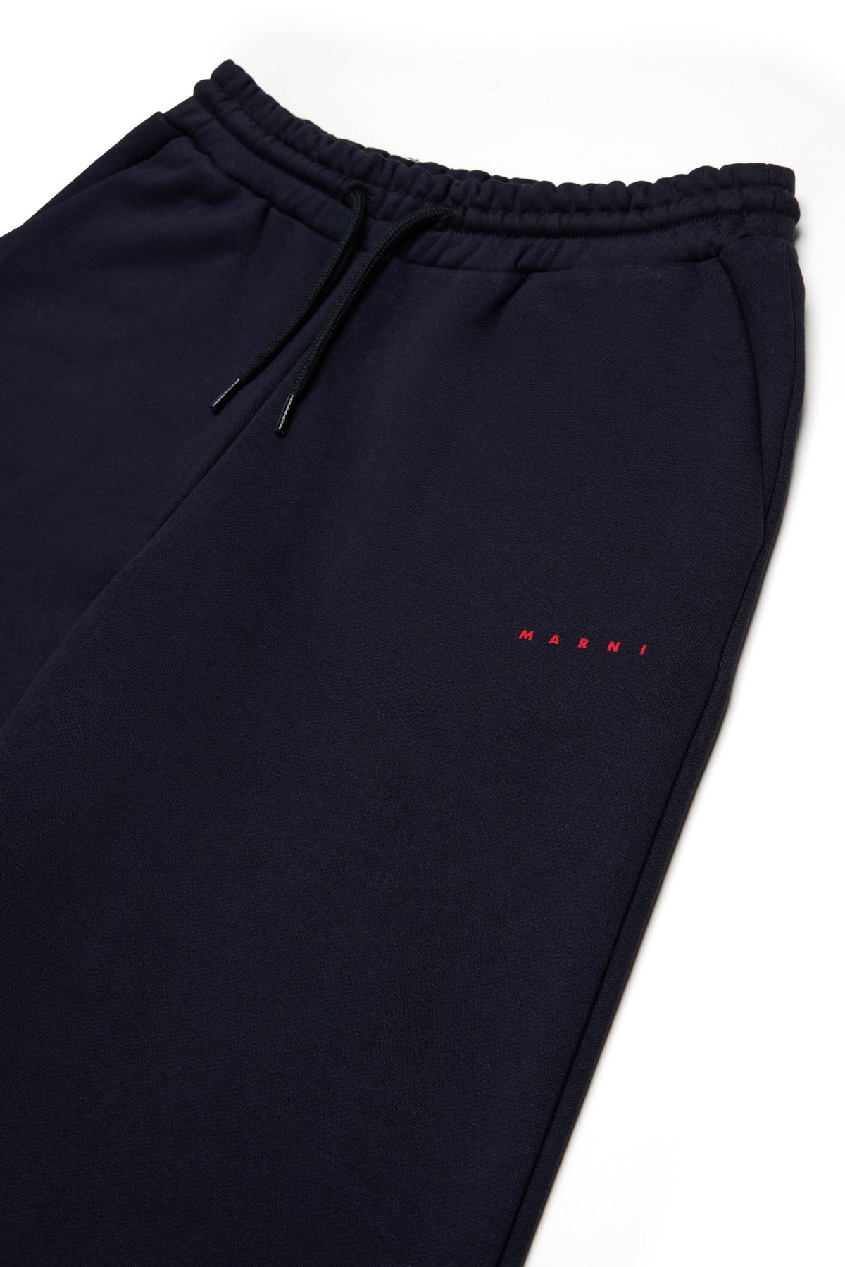 Pantalones con pernera ancha de felpa de marca