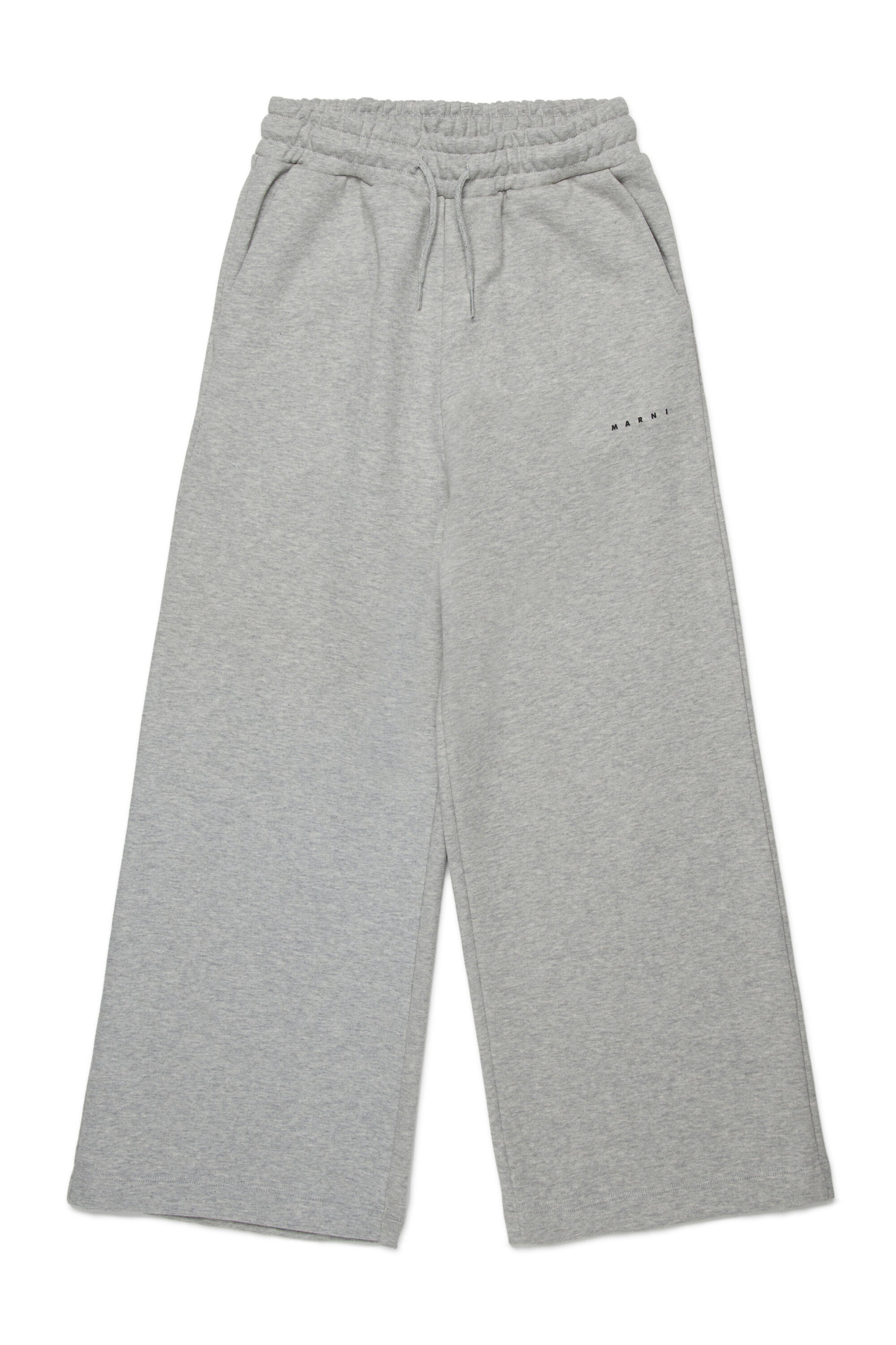 Marken-Fleecehose mit breitem Bein