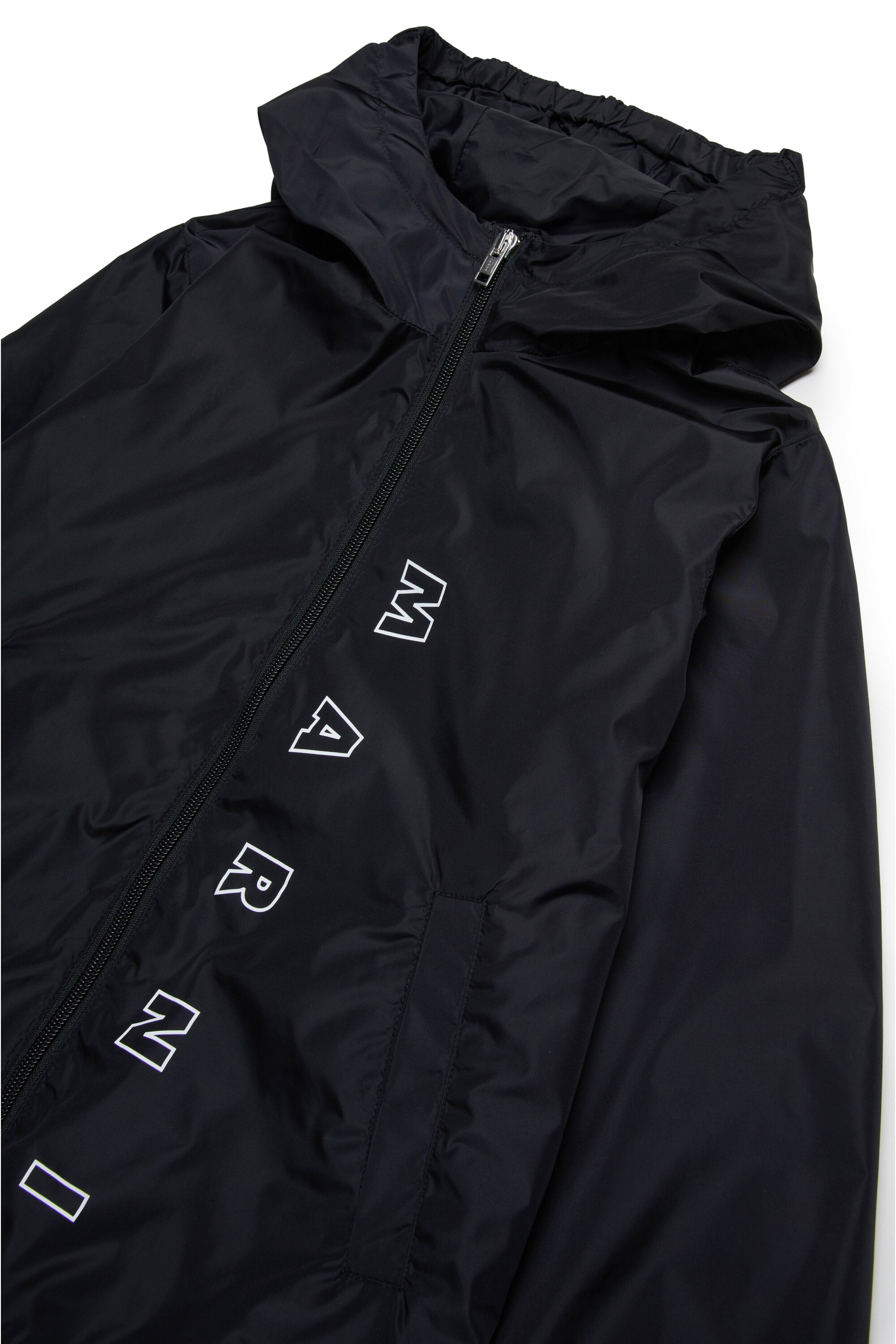 Giacca windbreaker con logo Marni Outline