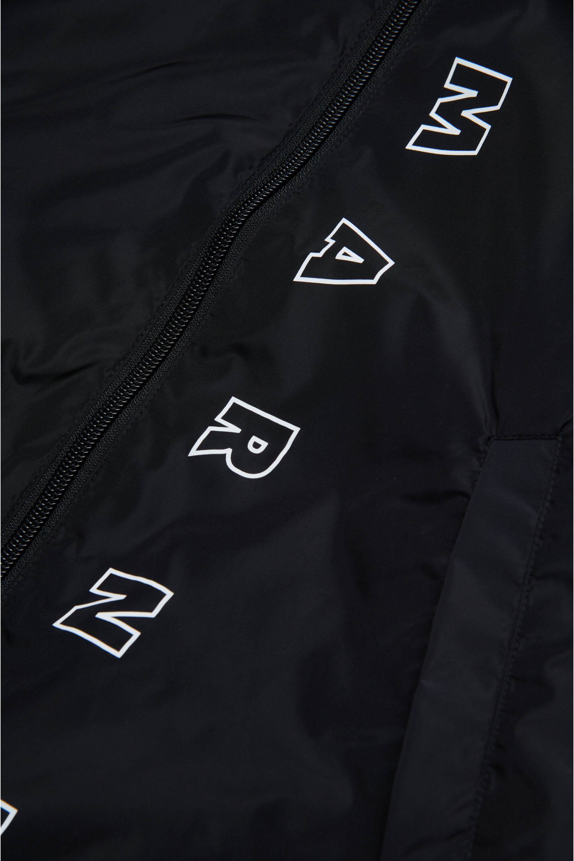 Giacca windbreaker con logo Marni Outline
