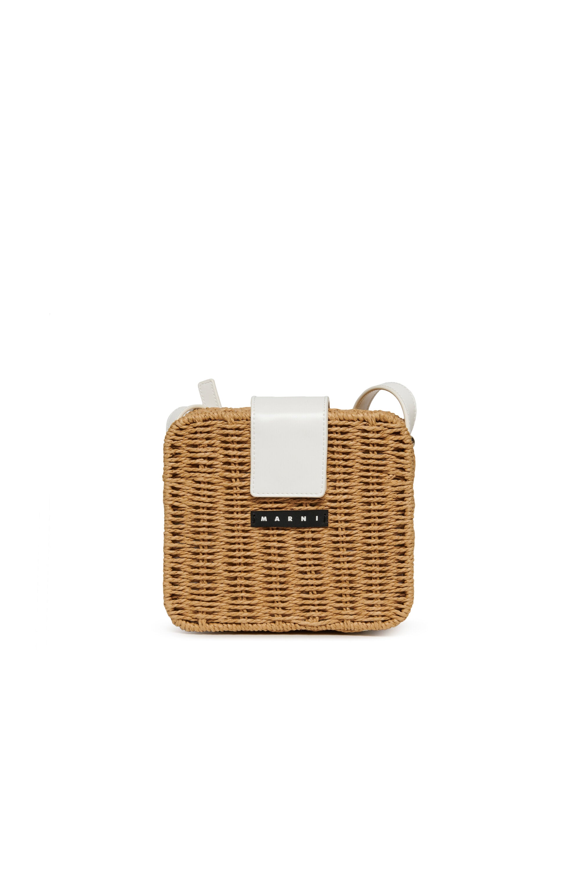 Pic-Nic bag in raffia-effect fabric