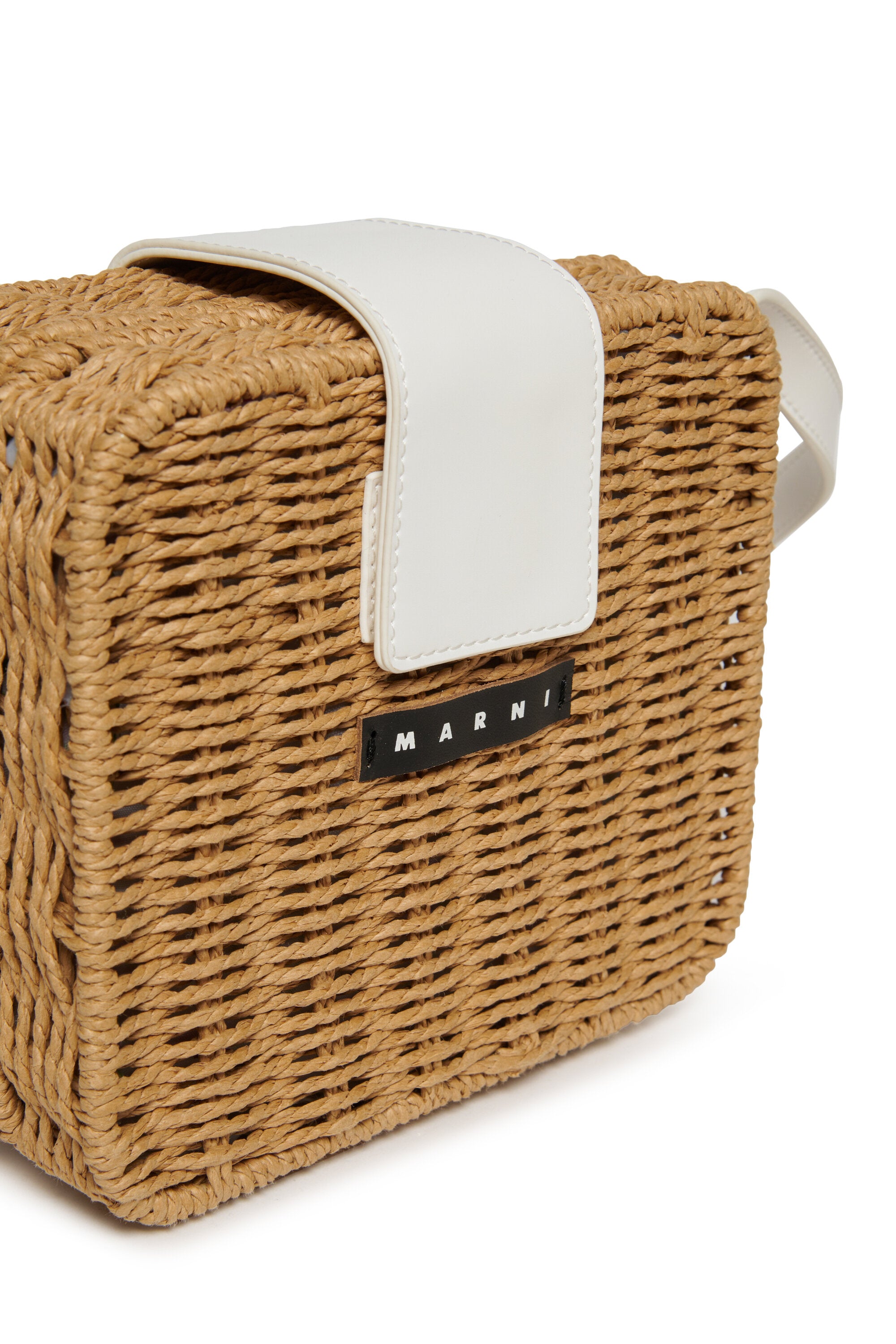Pic-Nic bag in raffia-effect fabric