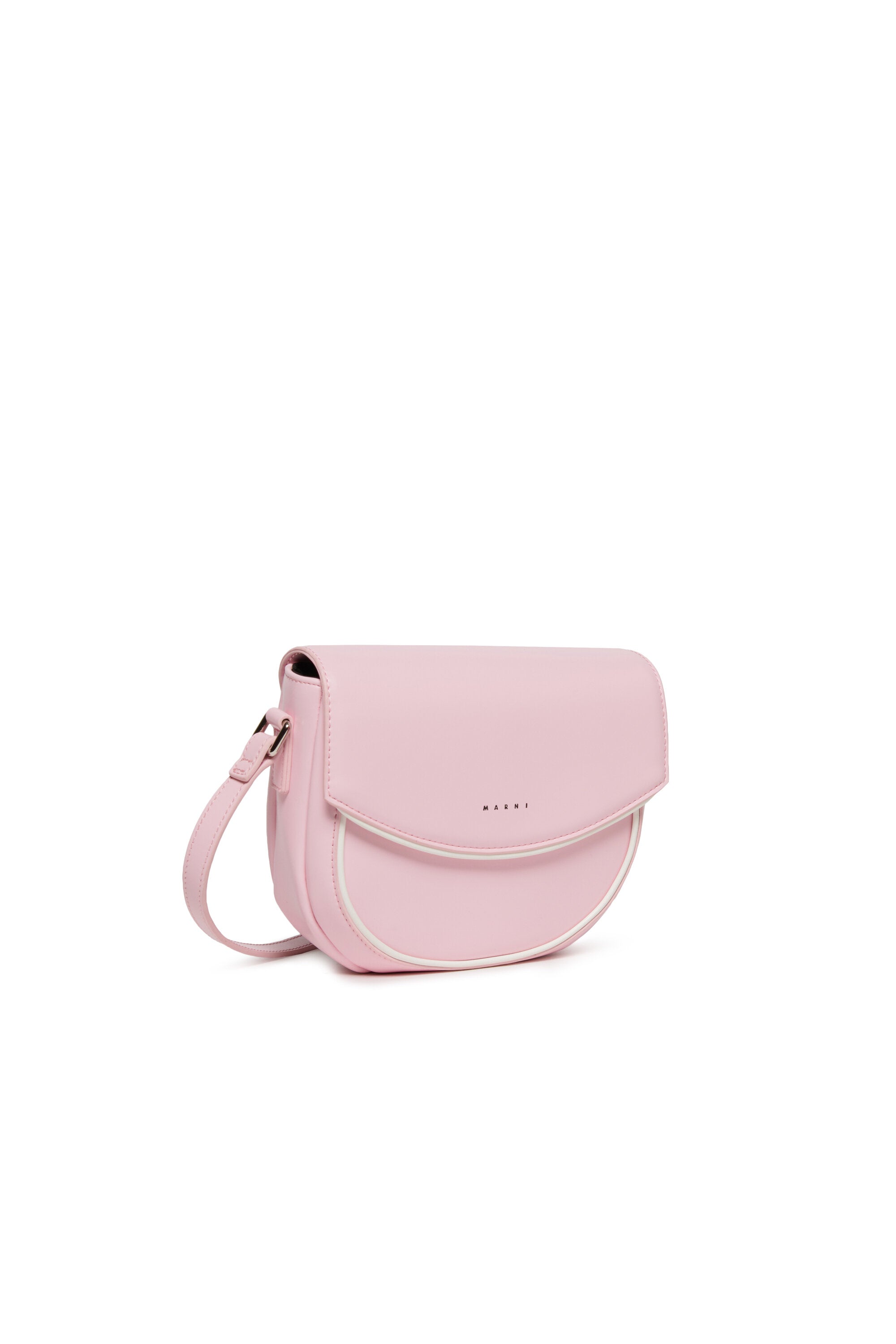 Borsa Smile Bag in tessuto spalmato con tracolla