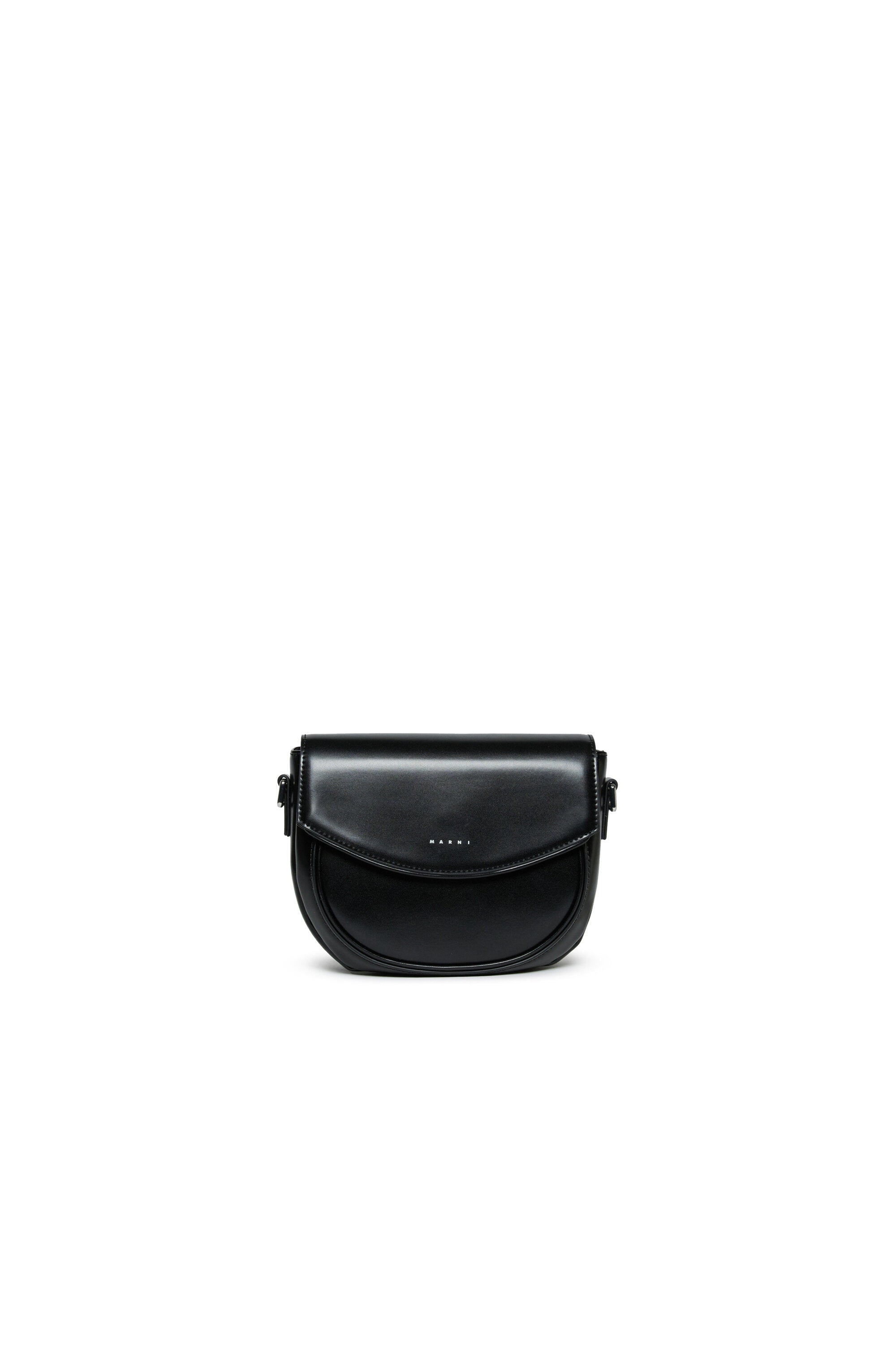 Smile Bag aus beschichtetem Stoff mit Schulterriemen