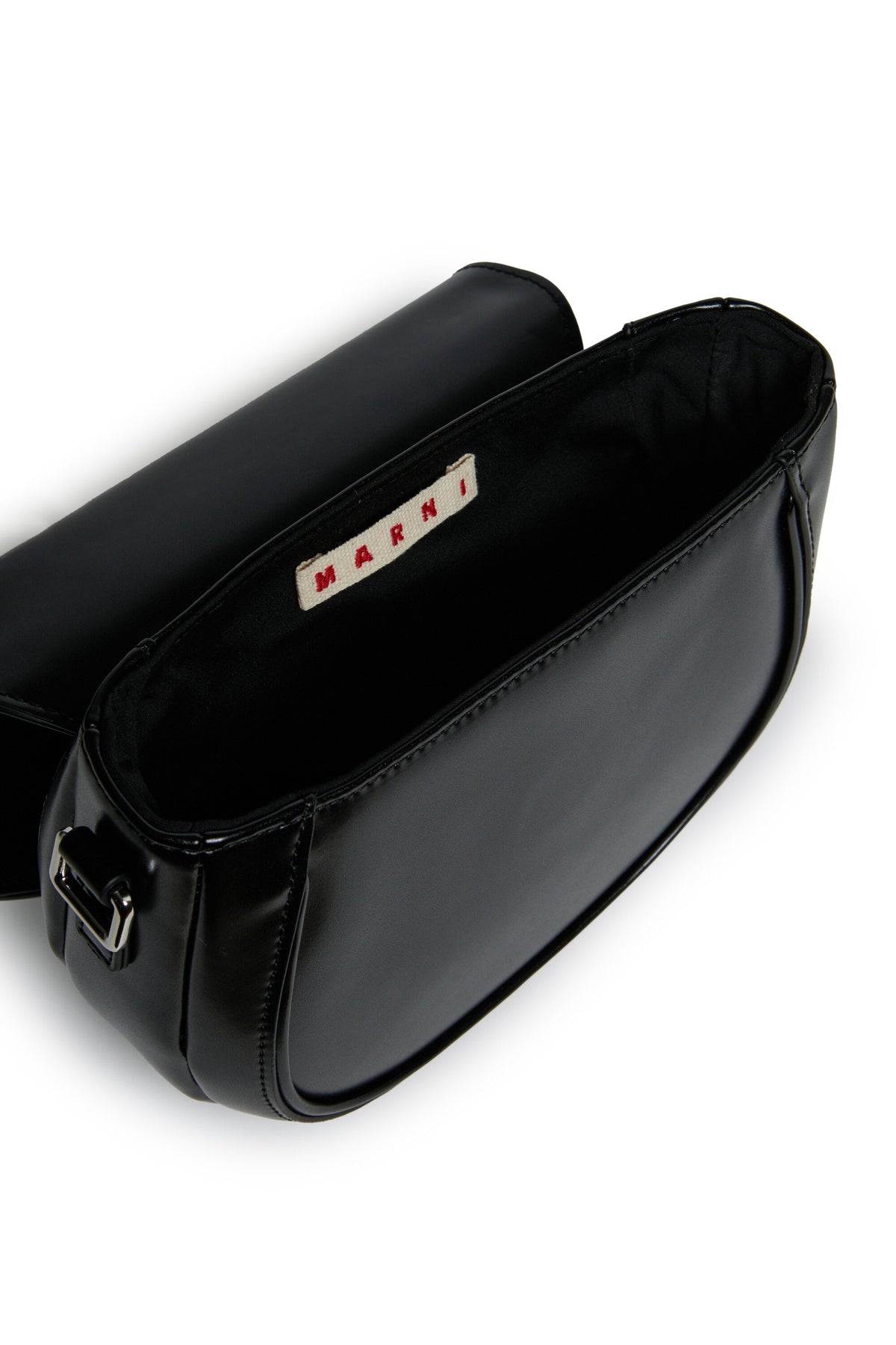 Smile Bag aus beschichtetem Stoff mit Schulterriemen