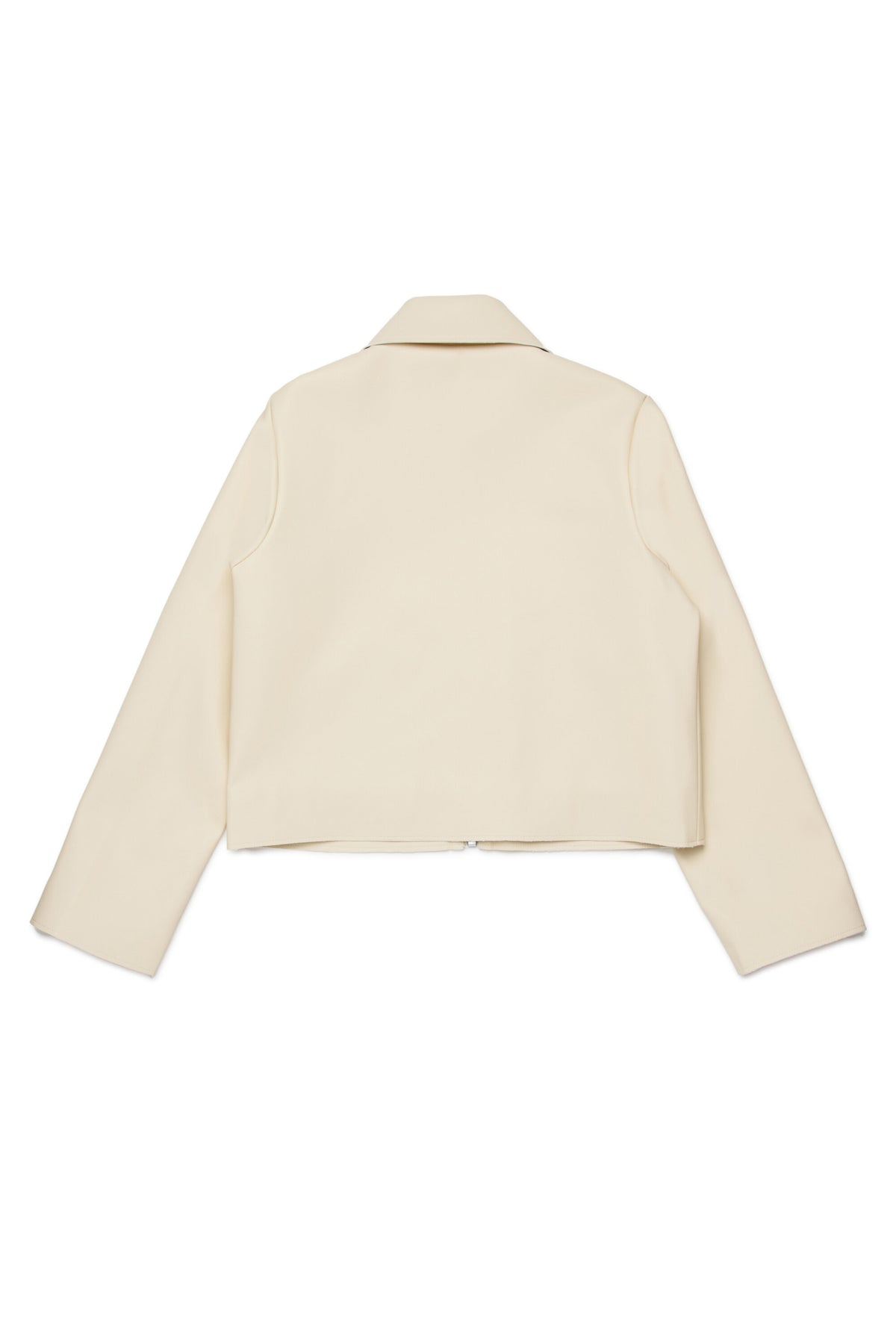 Jacke aus beschichtetem Stoff mit Logo