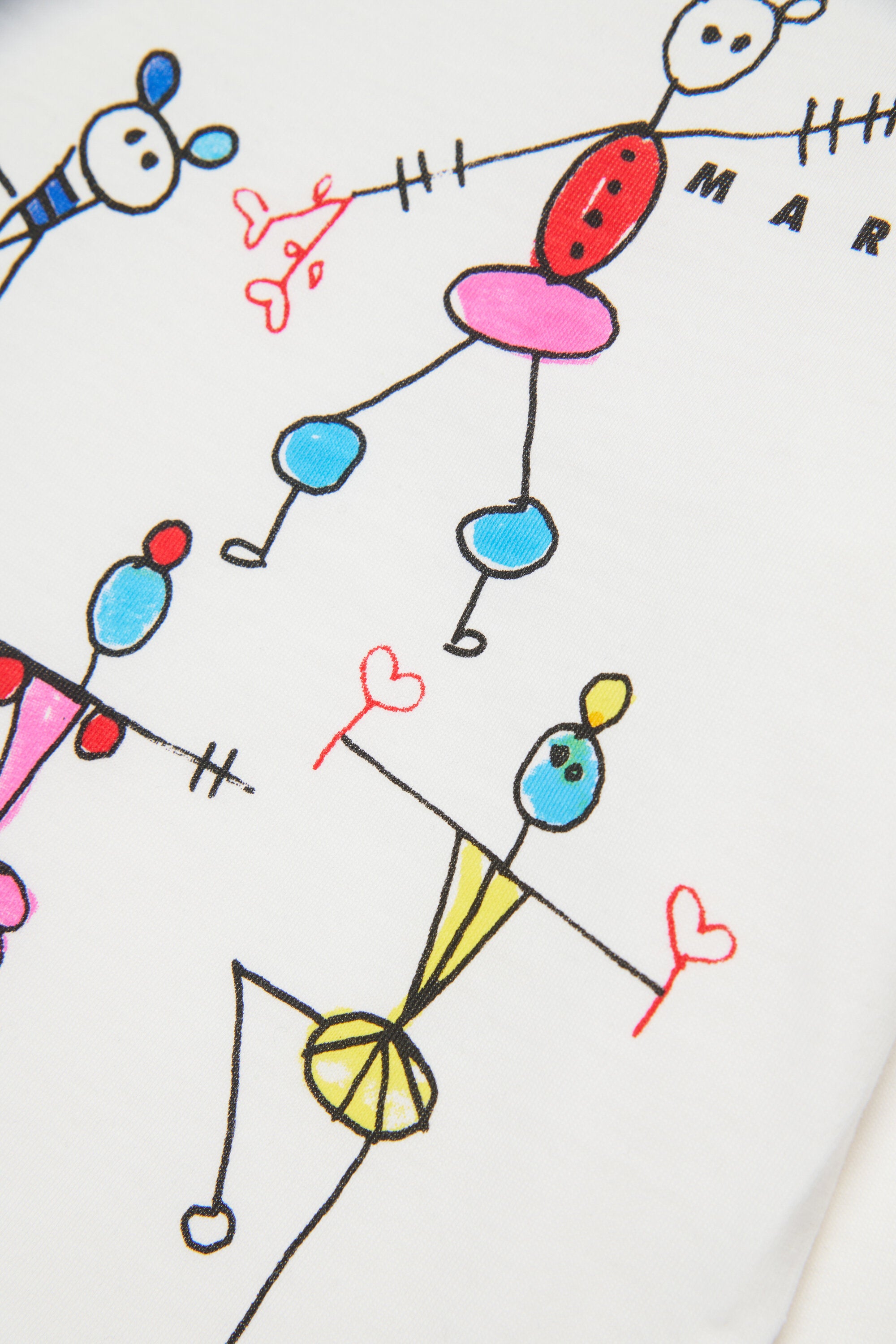 Langärmeliges Jersey-T-Shirt mit Nussknacker-Grafik