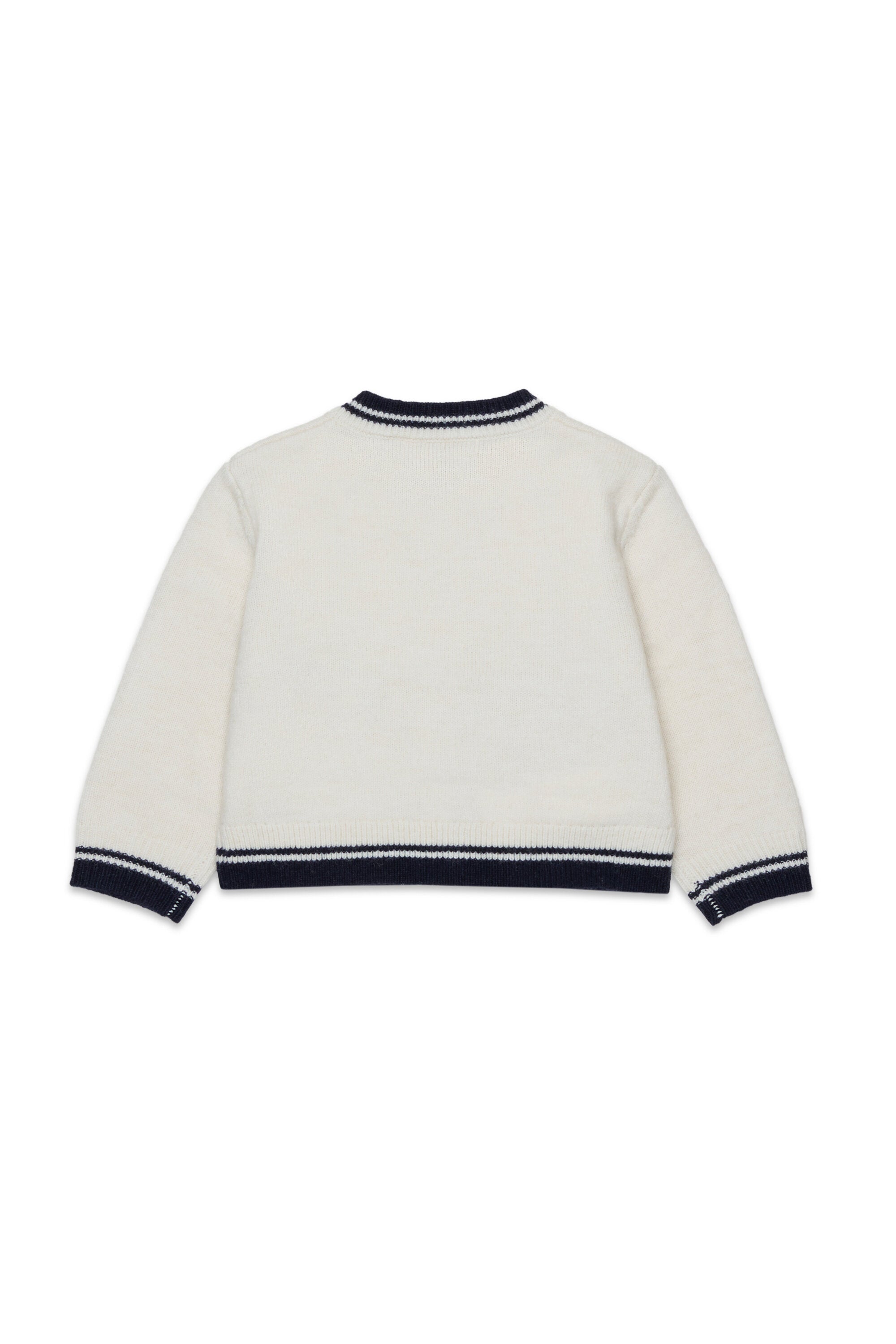 Cardigan in misto lana con taschini