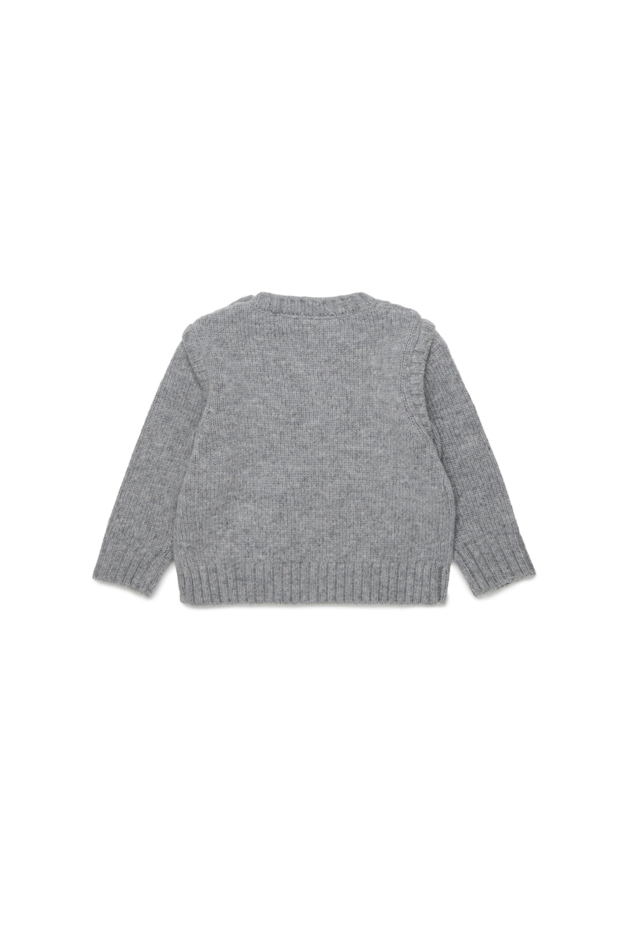 Pullover in misto lana con taschine