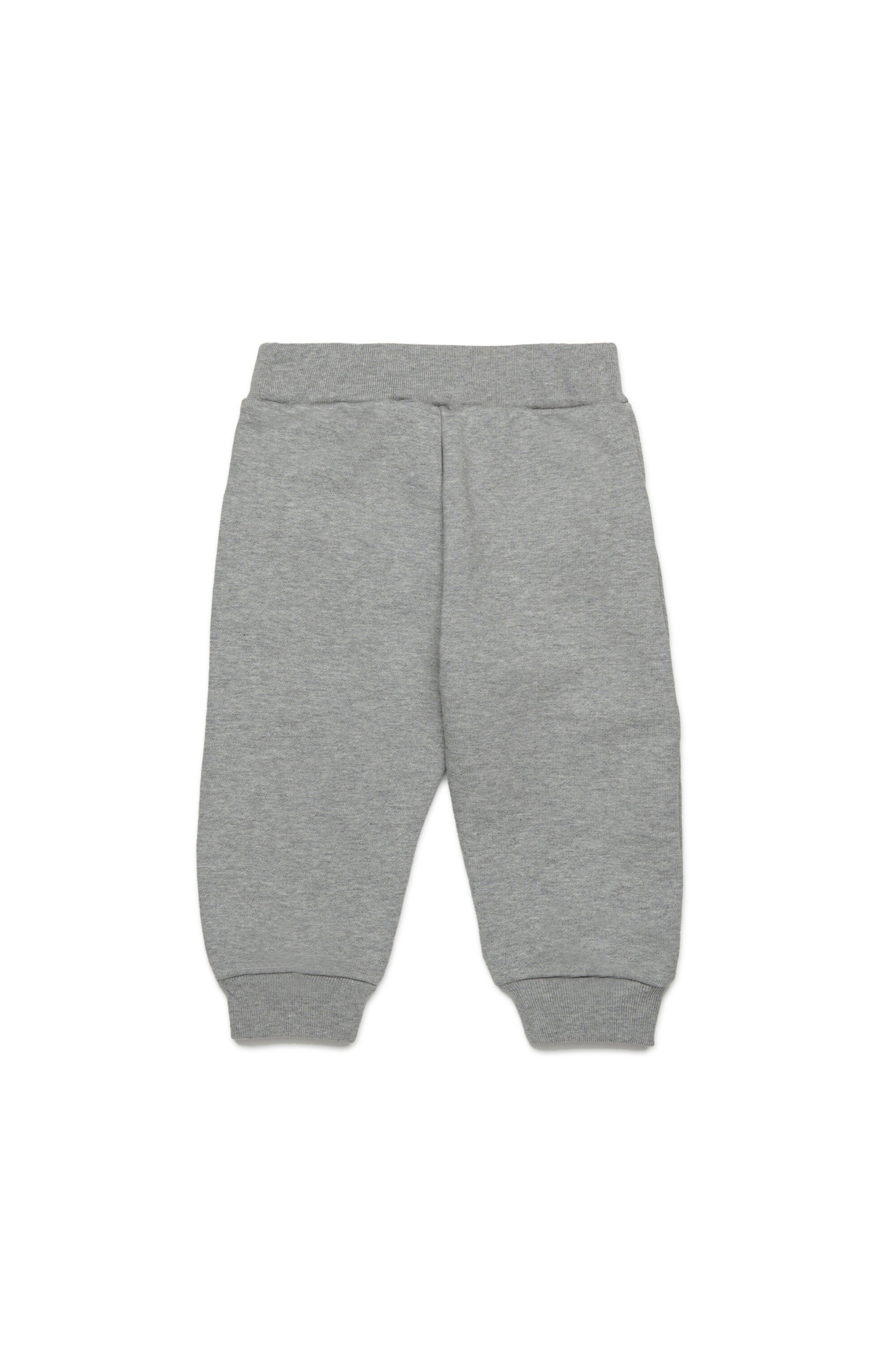Jogginghose aus Fleece mit gerafften Taschen