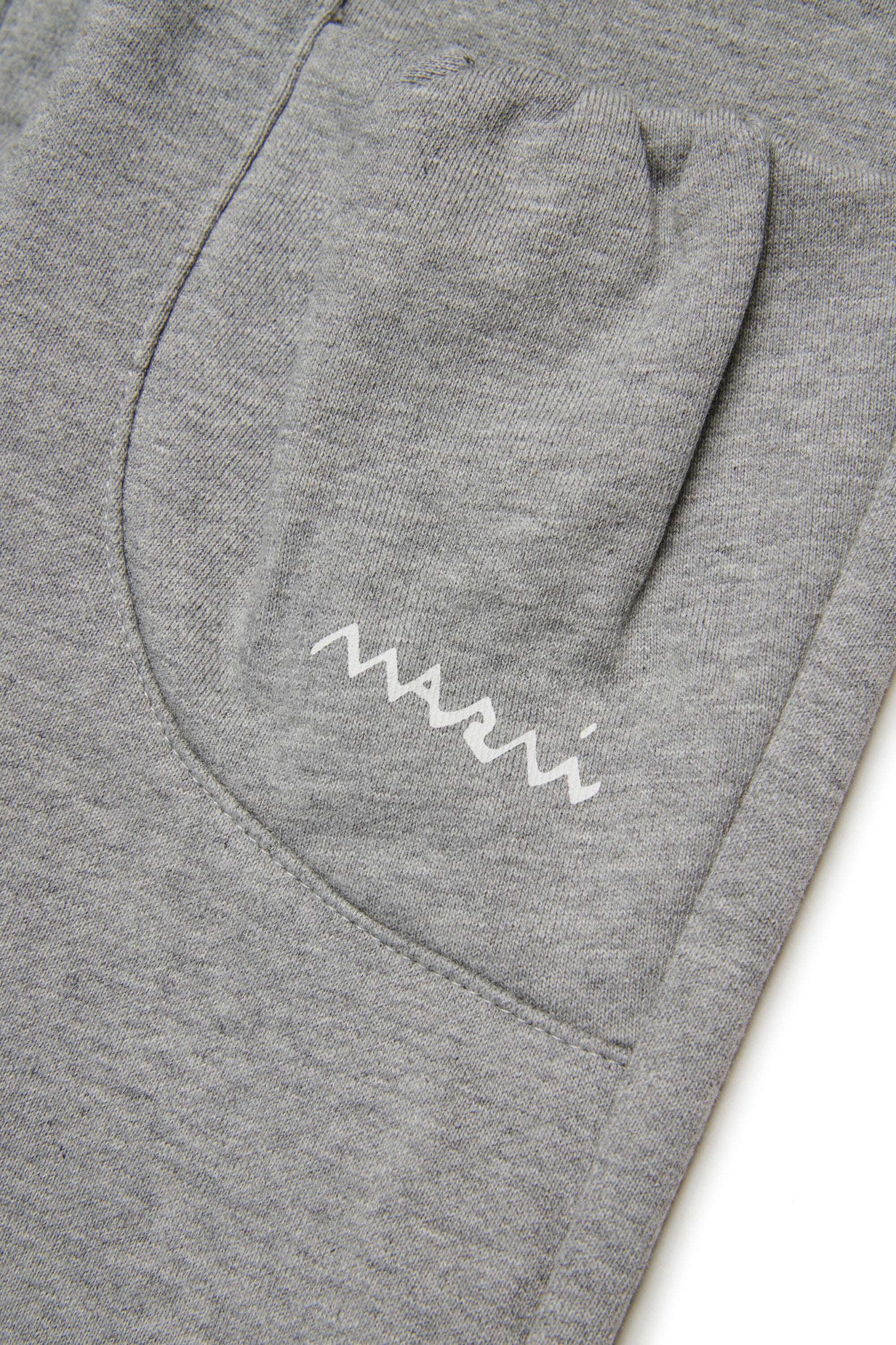 Pantaloni jogger in felpa con tasche arricciate