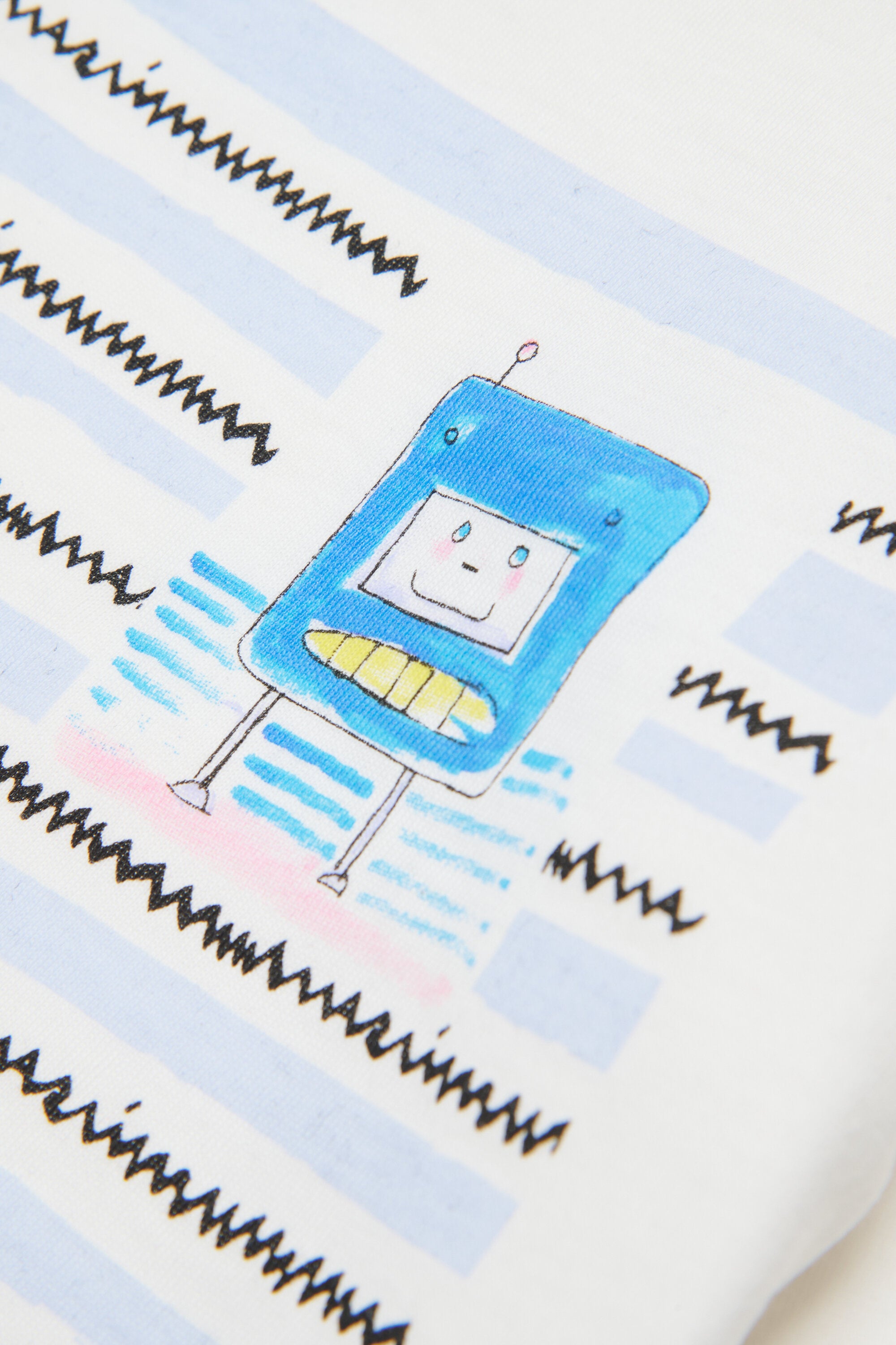 T-shirt manica lunga in jersey con grafica Galaxy