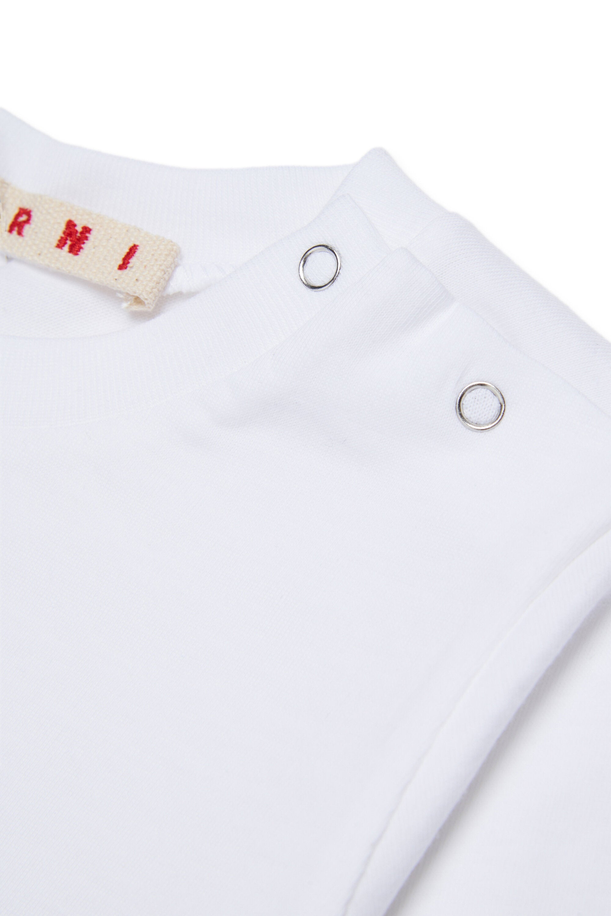 T-shirt manica lunga in jersey con logo