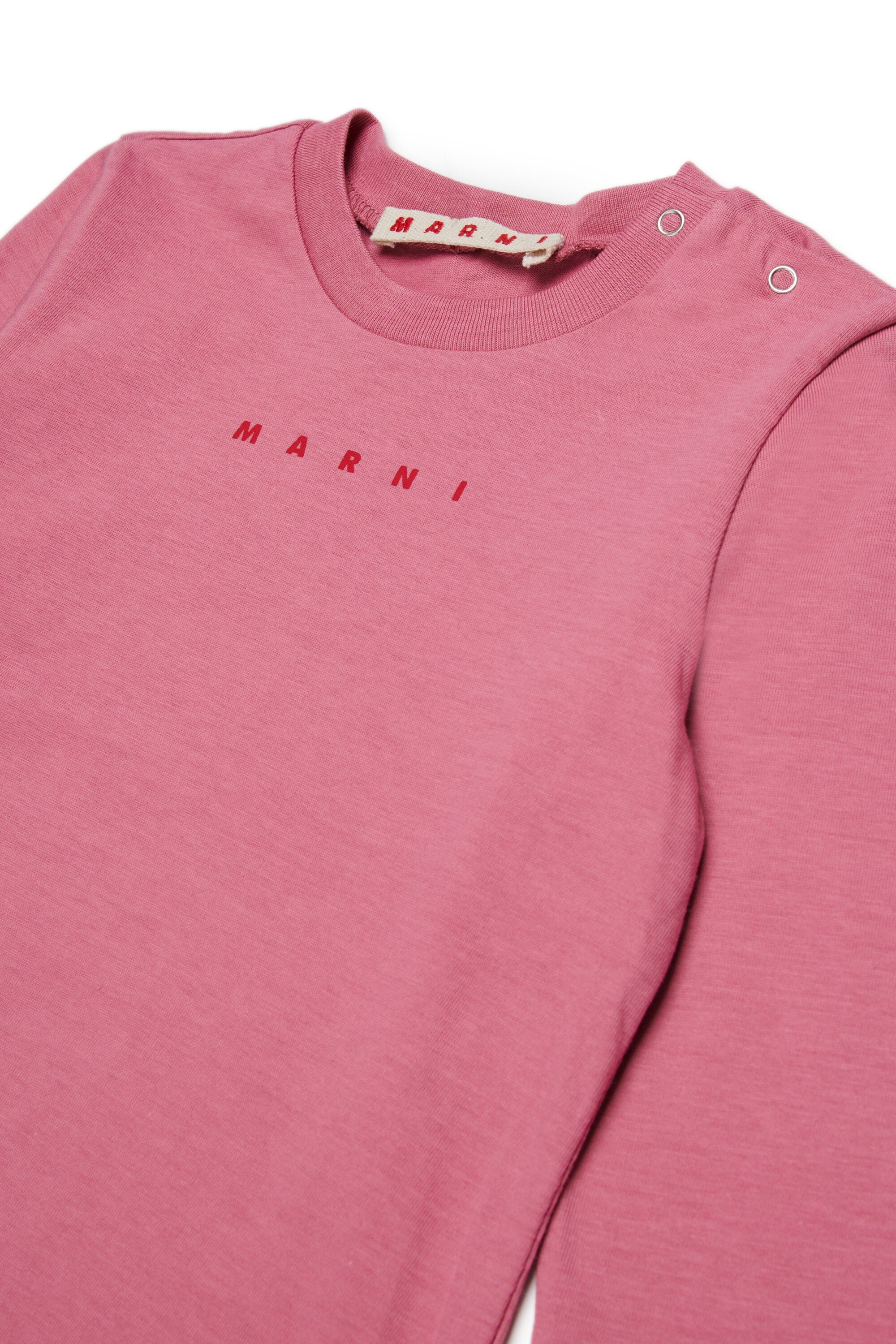 Long sleeves jersey T-shirt with logo