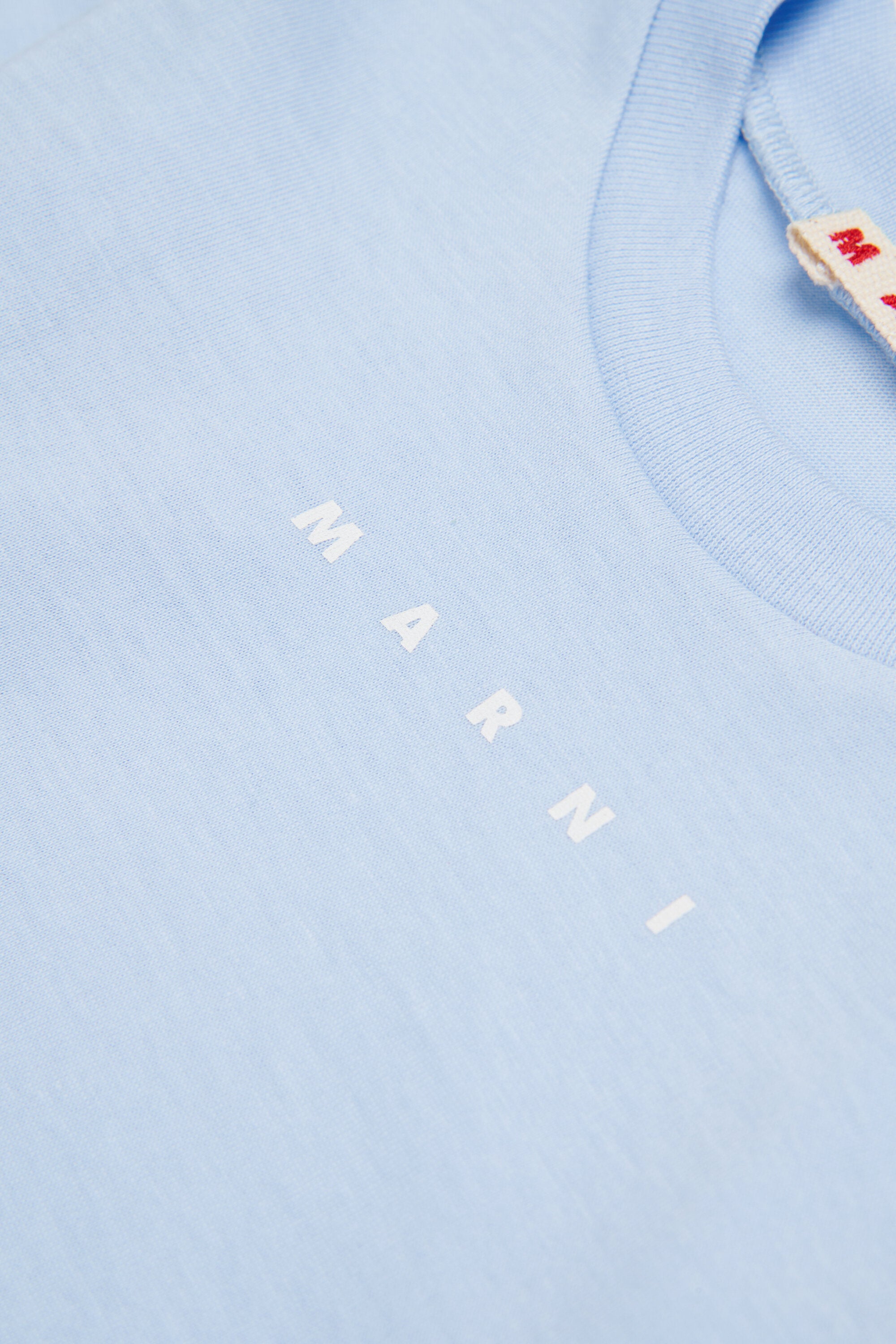 T-shirt manica lunga in jersey con logo