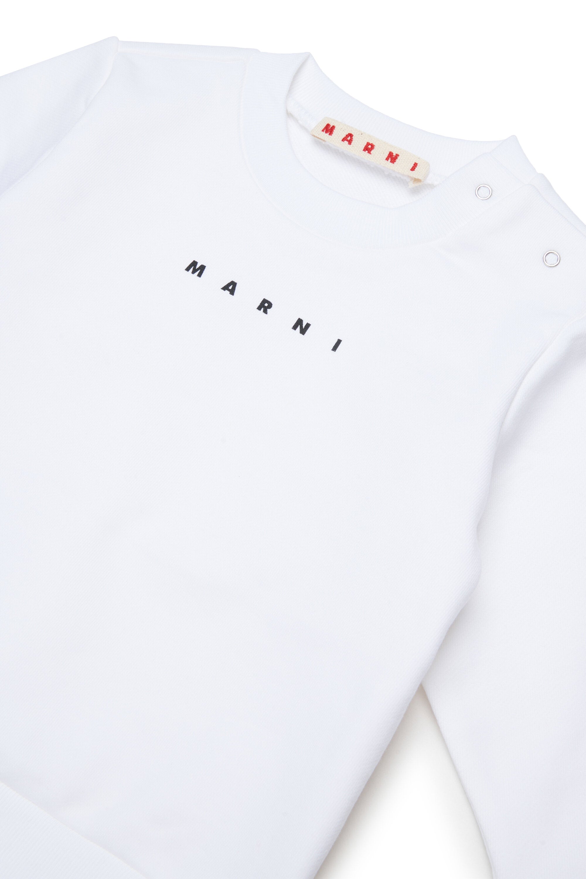 Marni Logo-Sweatshirt mit Rundhalsausschnitt