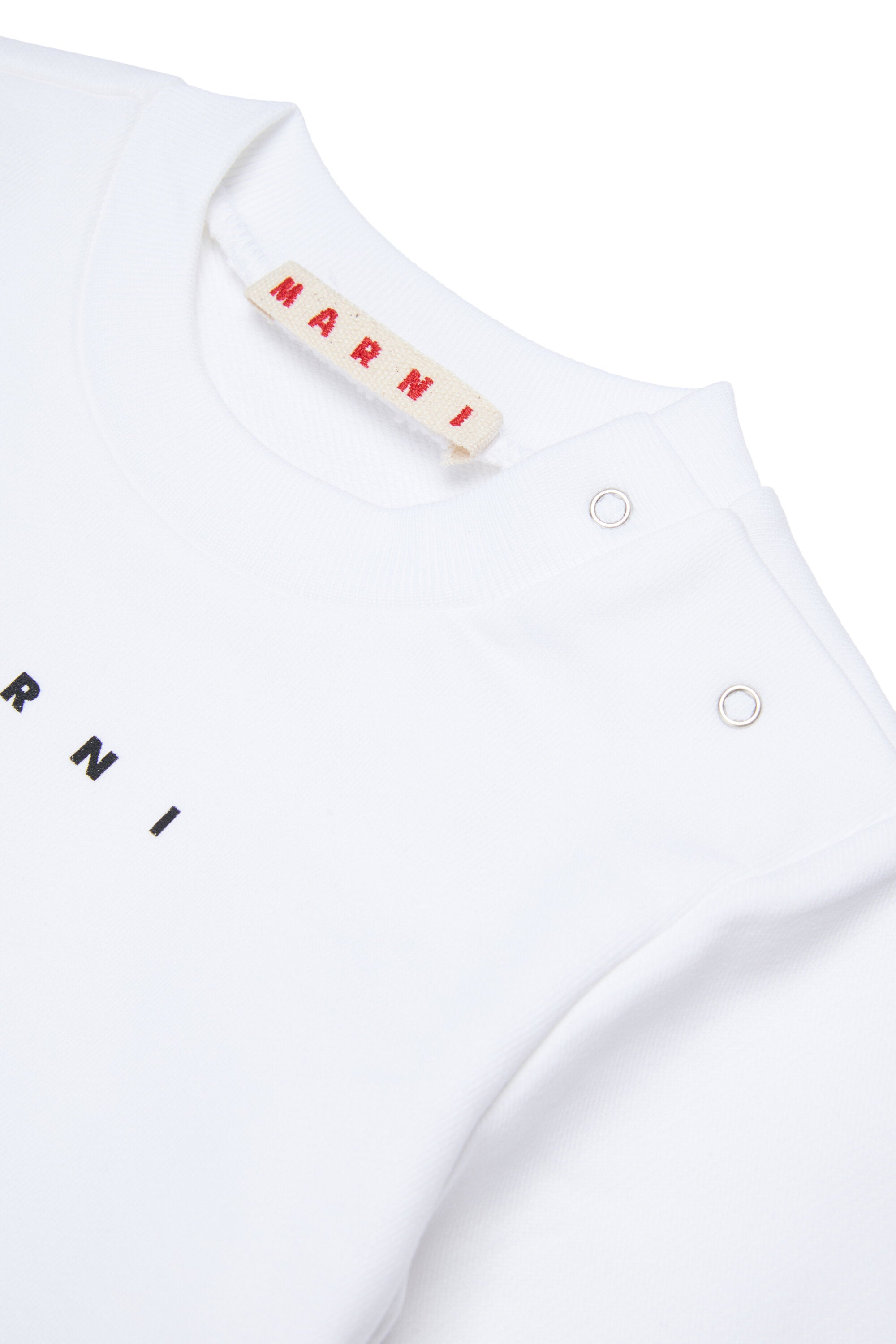 Marni Logo-Sweatshirt mit Rundhalsausschnitt