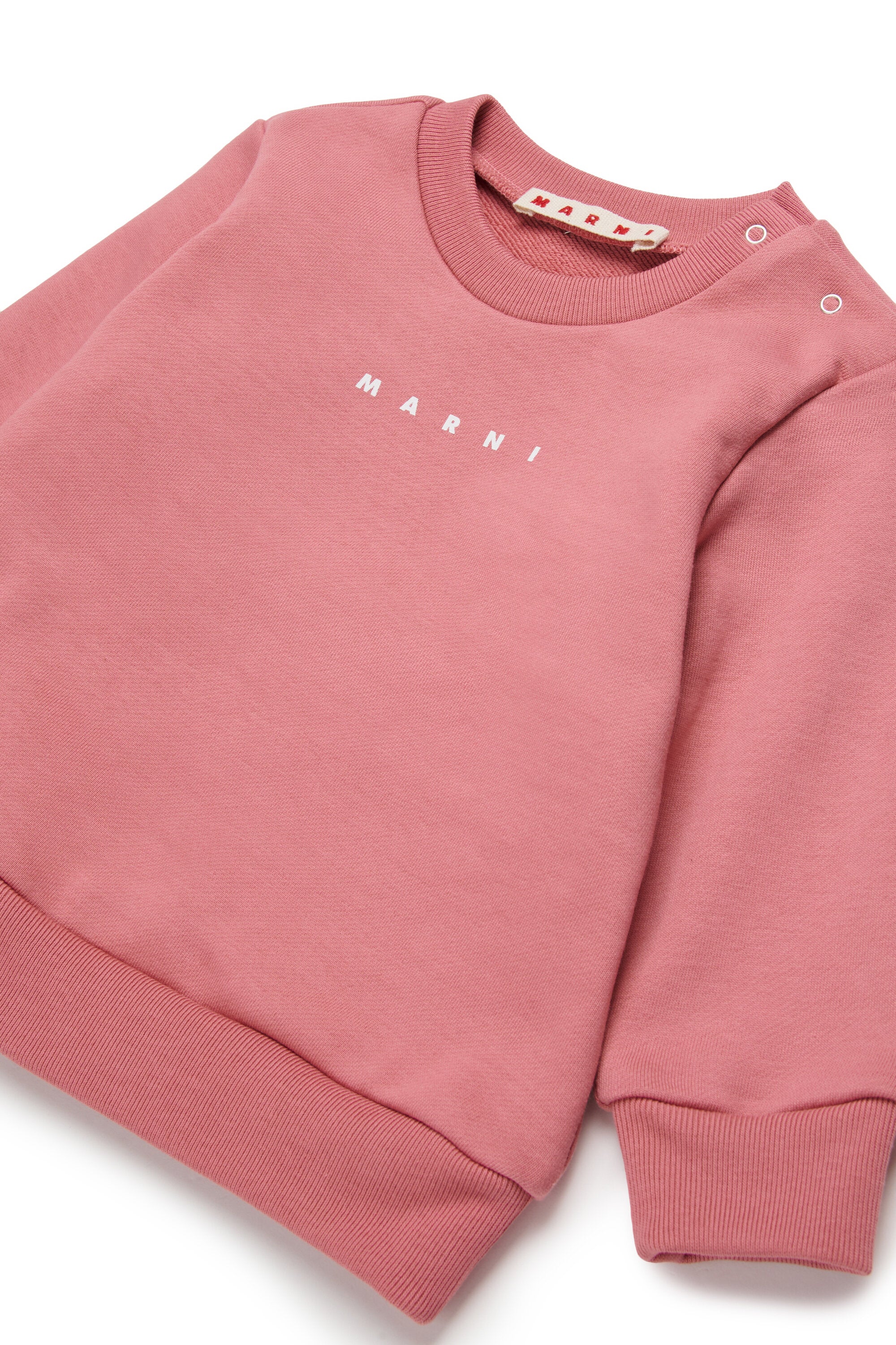 Sweat-shirt à col ras du cou avec logo Marni