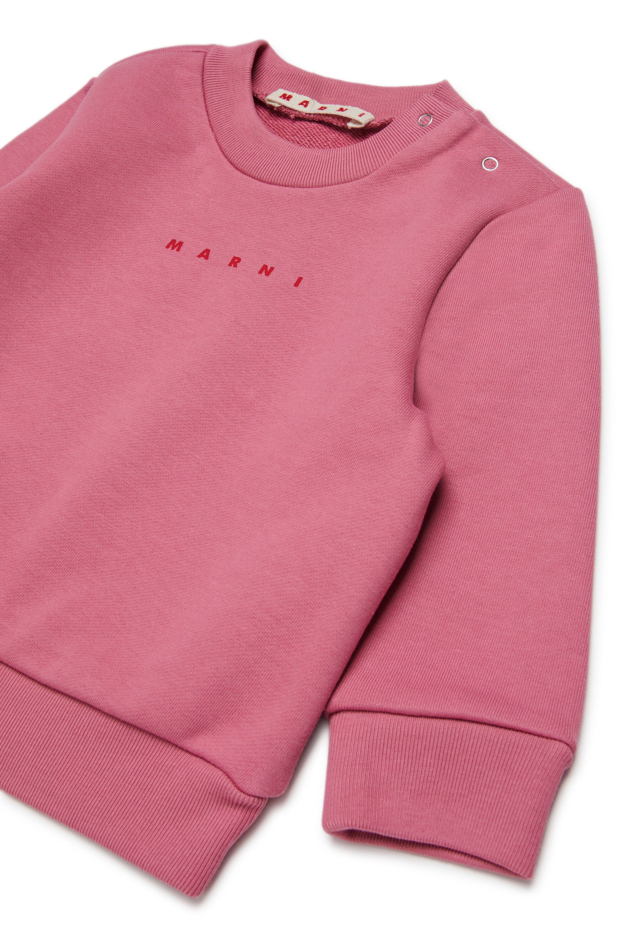 Marni Logo-Sweatshirt mit Rundhalsausschnitt