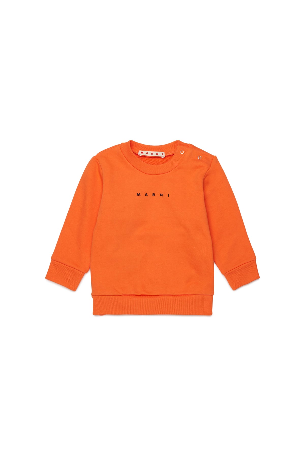 Felpa girocollo con logo Marni